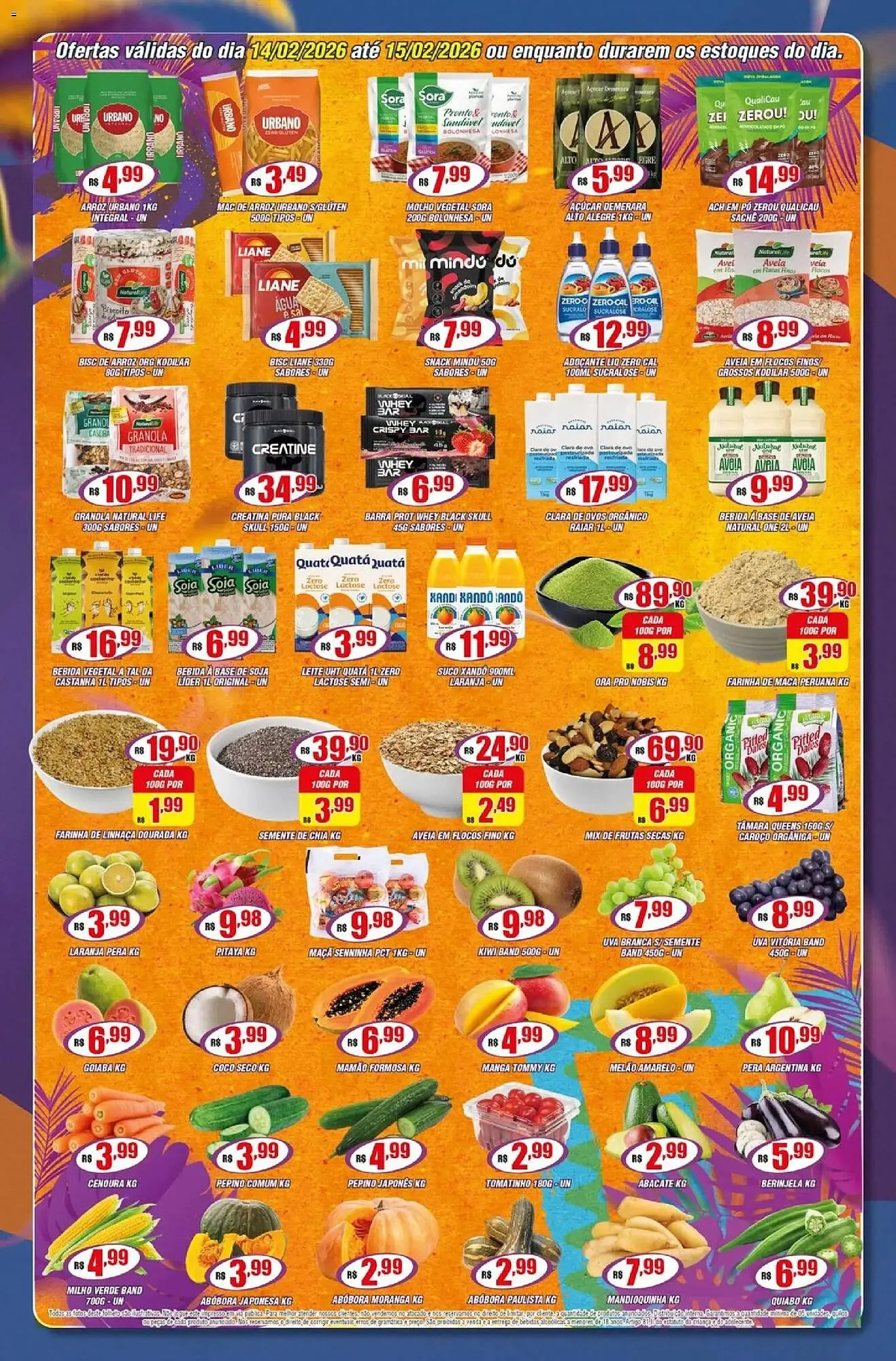 Encarte de Catálogo Violeta Supermercados 14 de fevereiro até 16 de fevereiro 2026 - Pagina 3