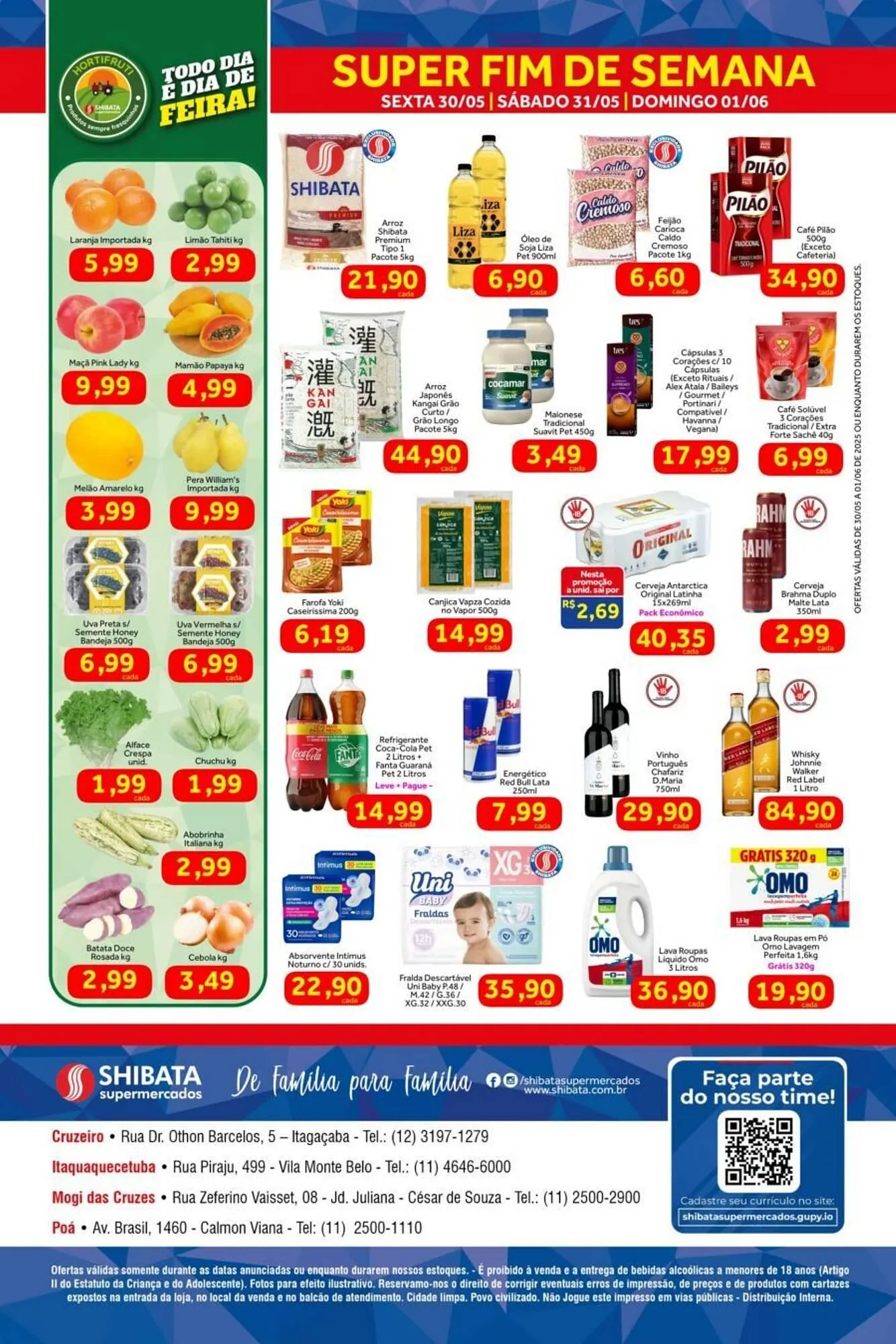Encarte de Catálogo Shibata Supermercados 29 de maio até 1 de junho 2025 - Pagina 2