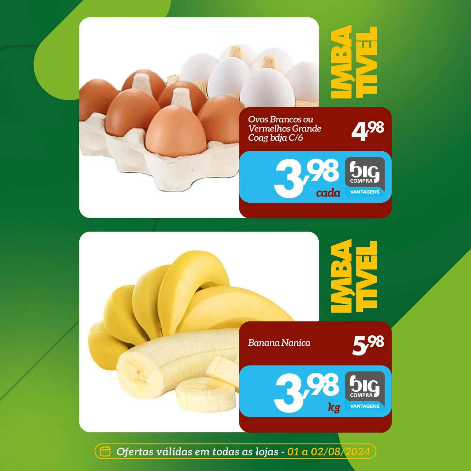 Encarte de Catálogo Supermercados Big Compra 1 de agosto até 2 de agosto 2024 - Pagina 3