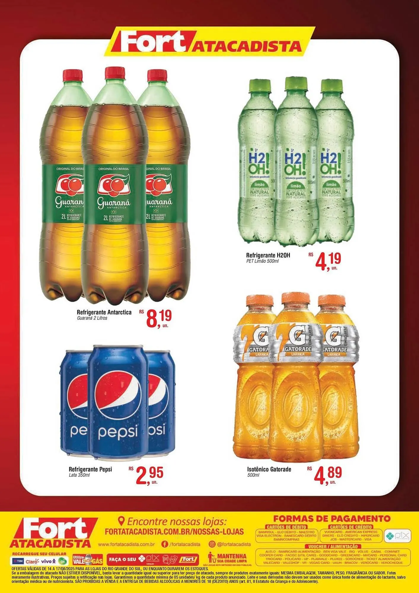 Encarte de Catálogo Fort Atacadista 14 de agosto até 17 de agosto 2025 - Pagina 2