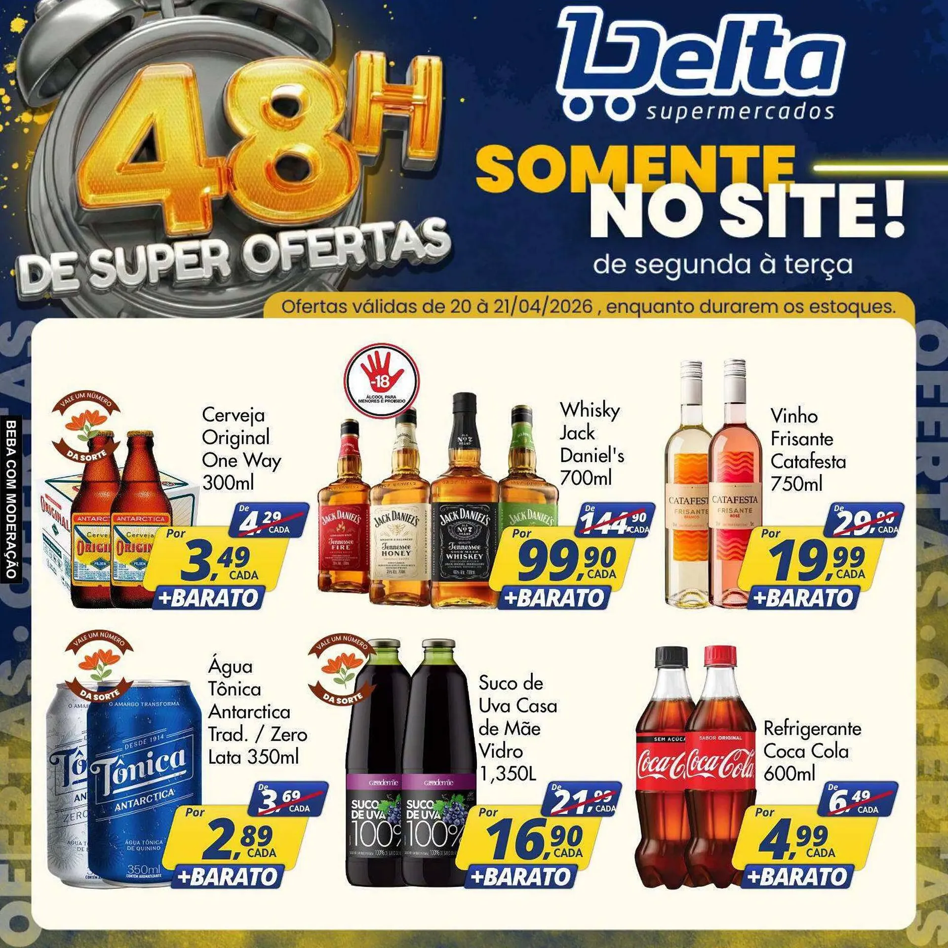 Encarte de Catálogo Delta Supermercados 20 de abril até 21 de abril 2026 - Pagina 2