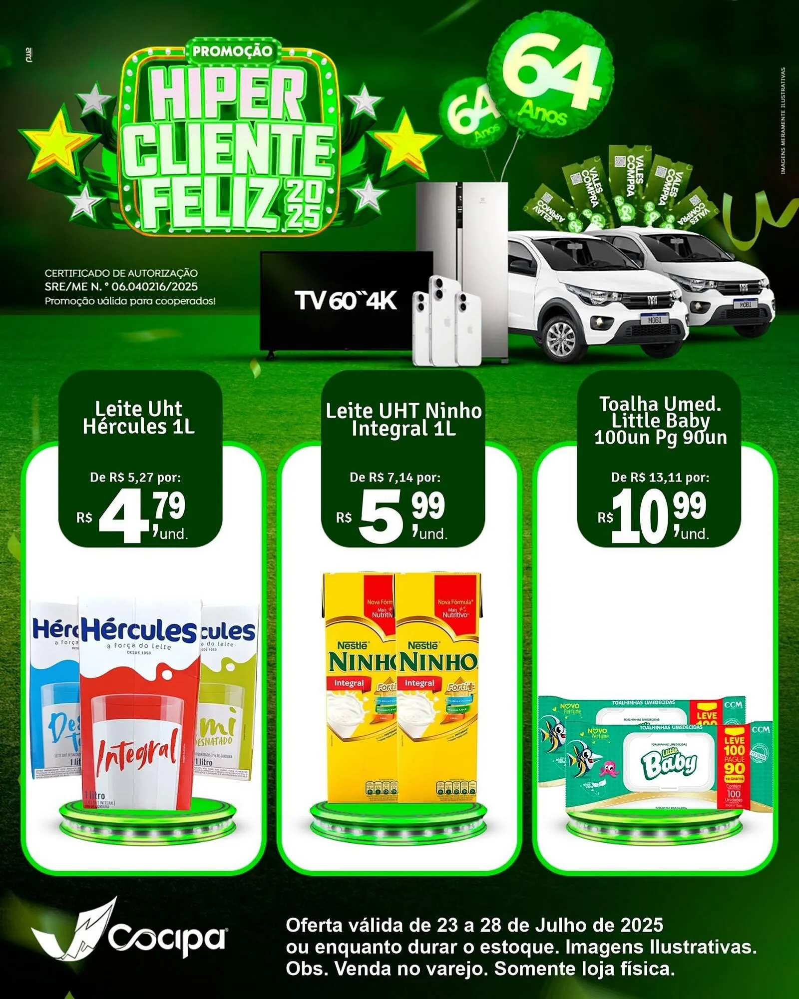 Encarte de Catálogo Cocipa 23 de julho até 28 de julho 2025 - Pagina 4