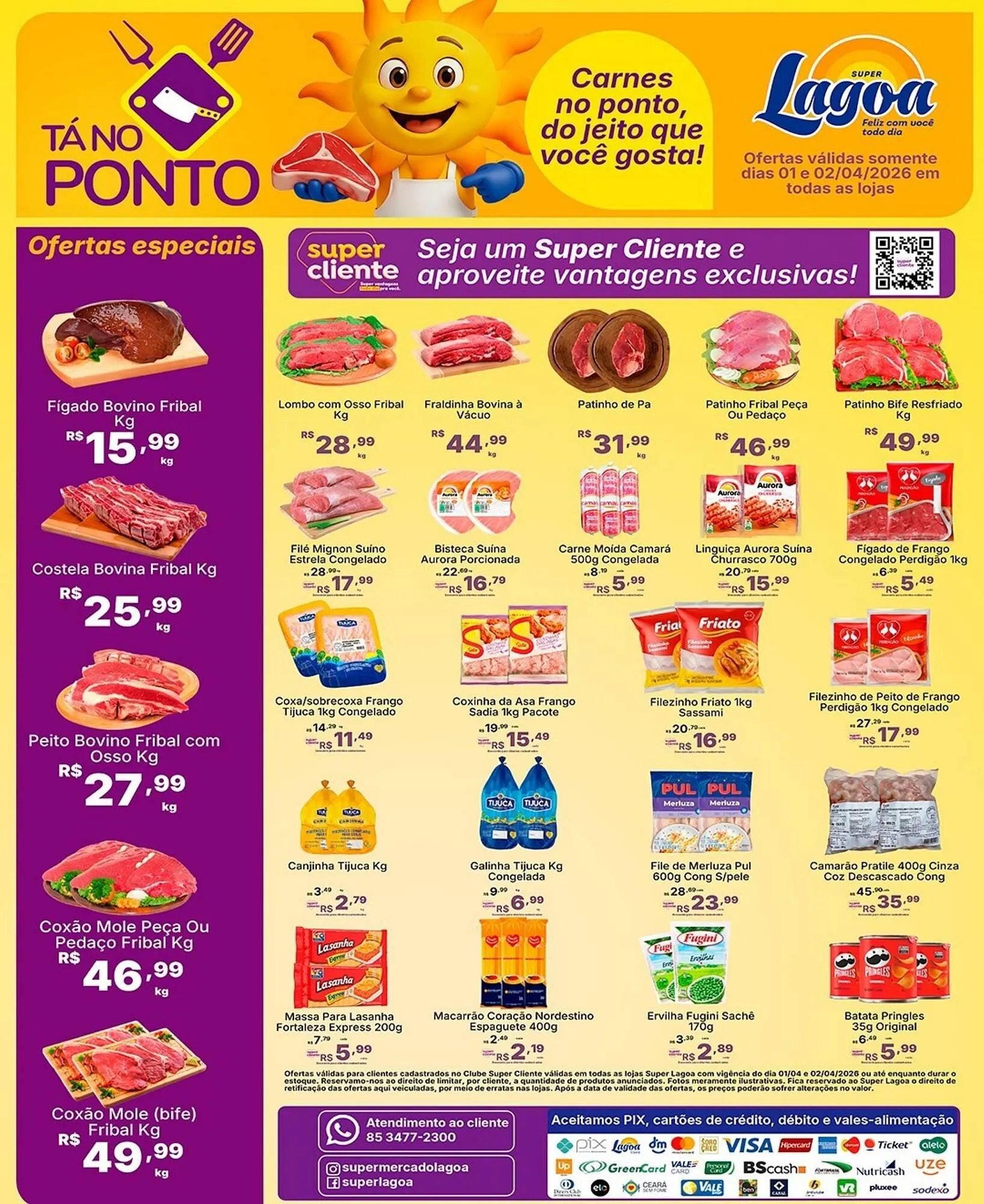 Encarte de Encarte Super Lagoa 1 de abril até 2 de abril 2026 - Pagina 1