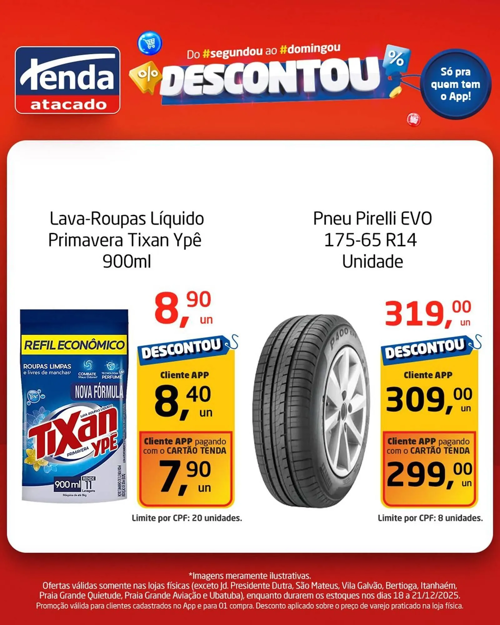 Encarte de Folheto Tenda Atacado 19 de dezembro até 21 de dezembro 2025 - Pagina 4