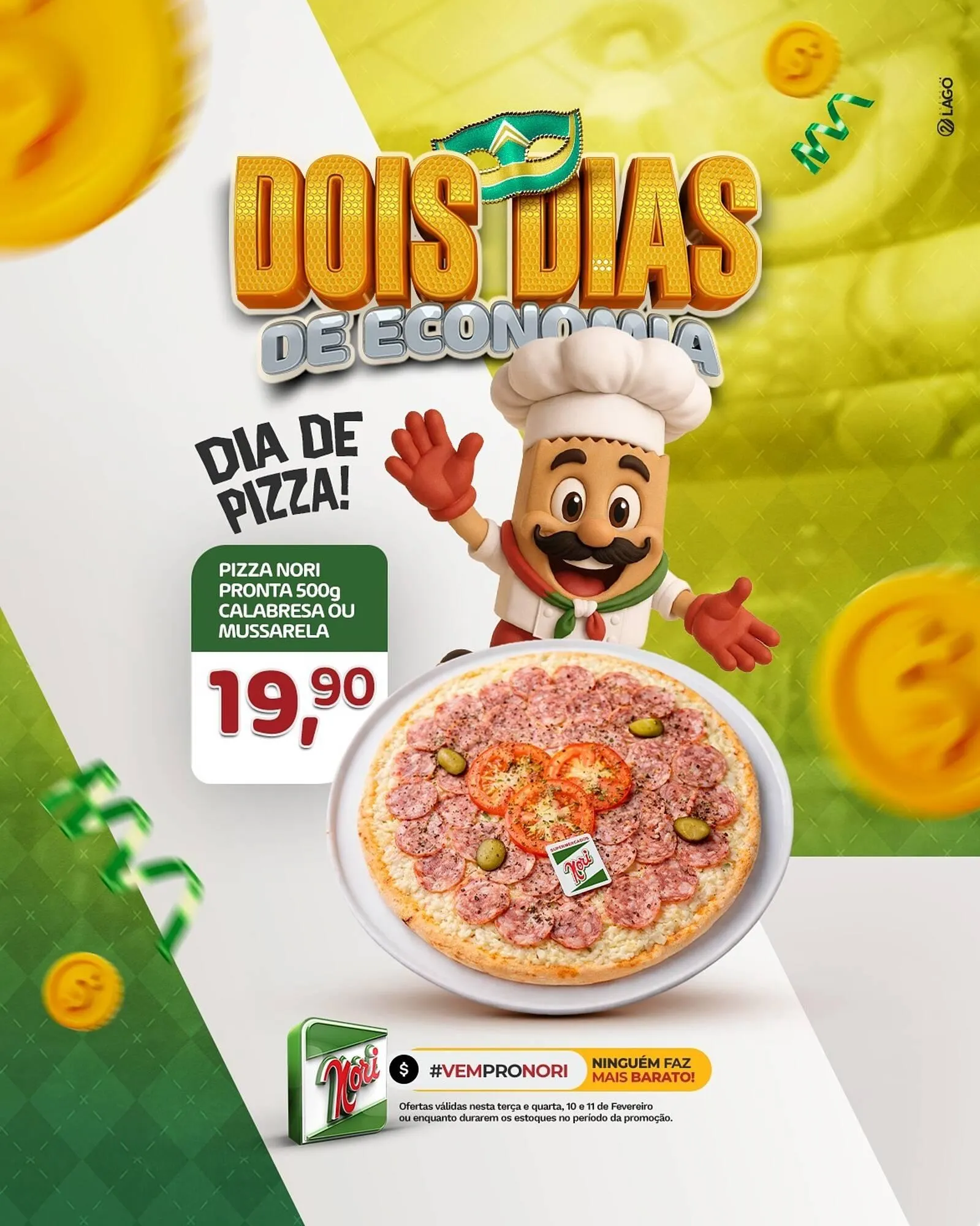 Encarte de Catálogo Supermercados Nori 10 de fevereiro até 11 de fevereiro 2026 - Pagina 4