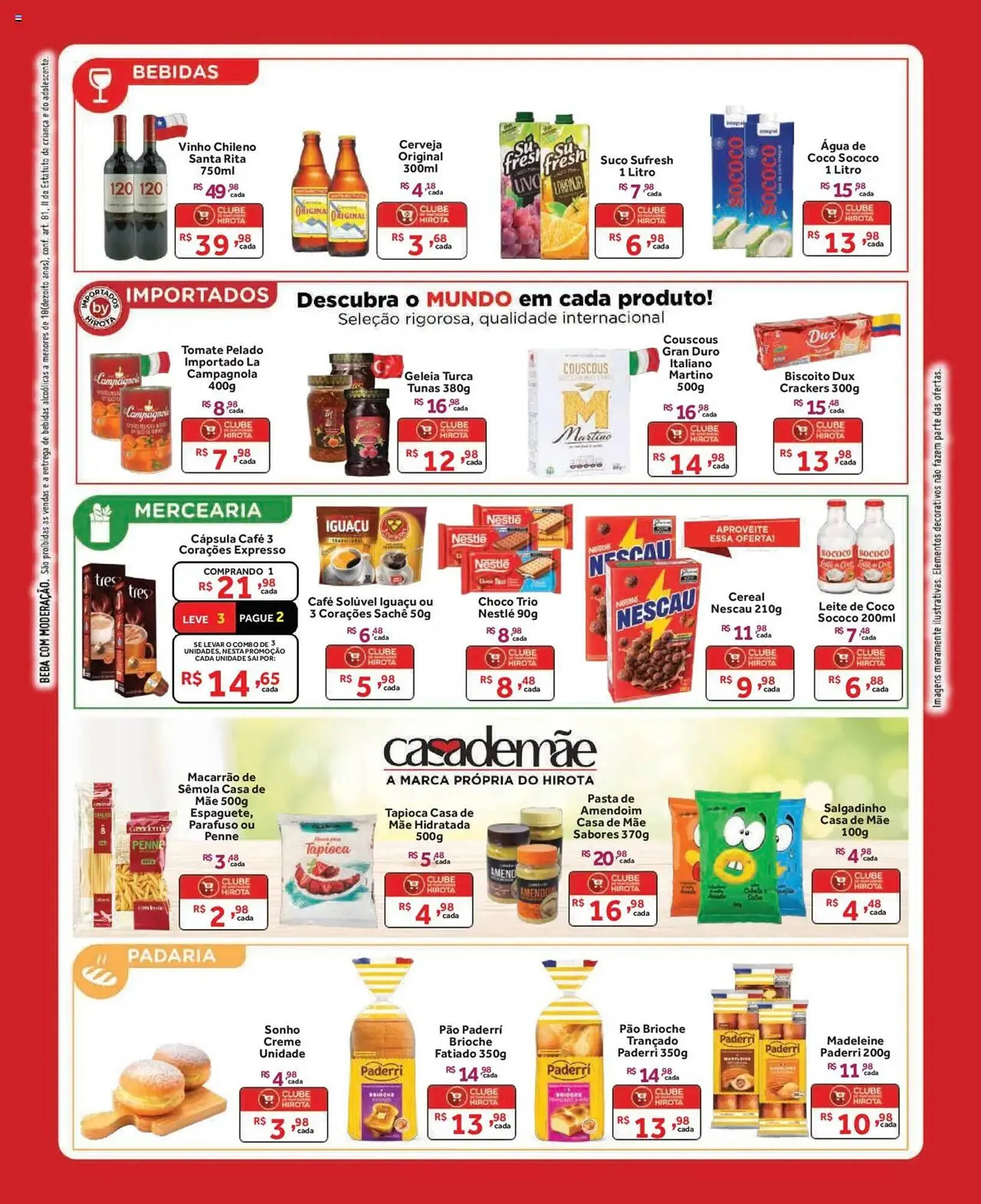 Encarte de Catálogo Hirota Food Supermercado 11 de junho até 23 de junho 2025 - Pagina 3