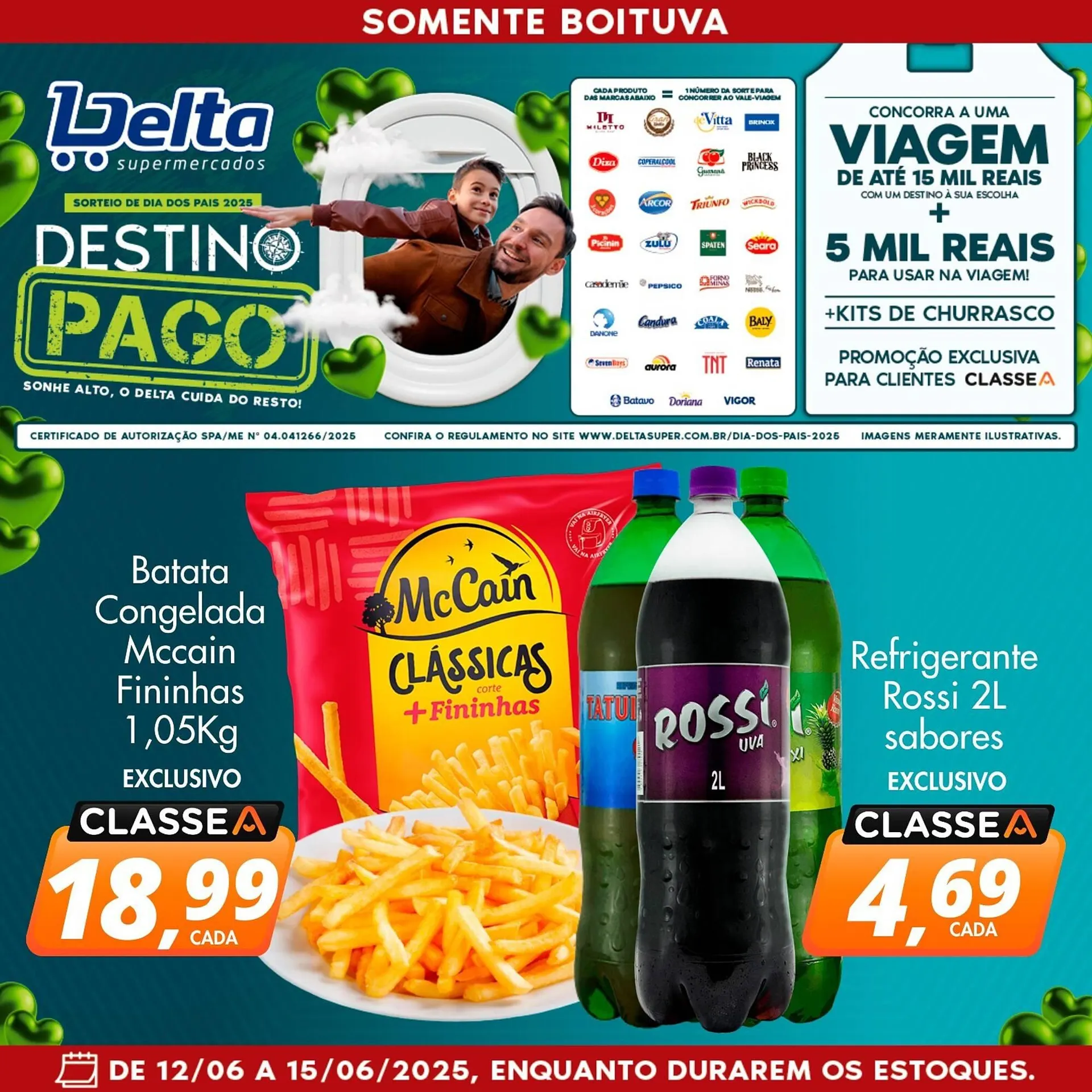 Encarte de Catálogo Delta Supermercados 12 de junho até 15 de junho 2025 - Pagina 5