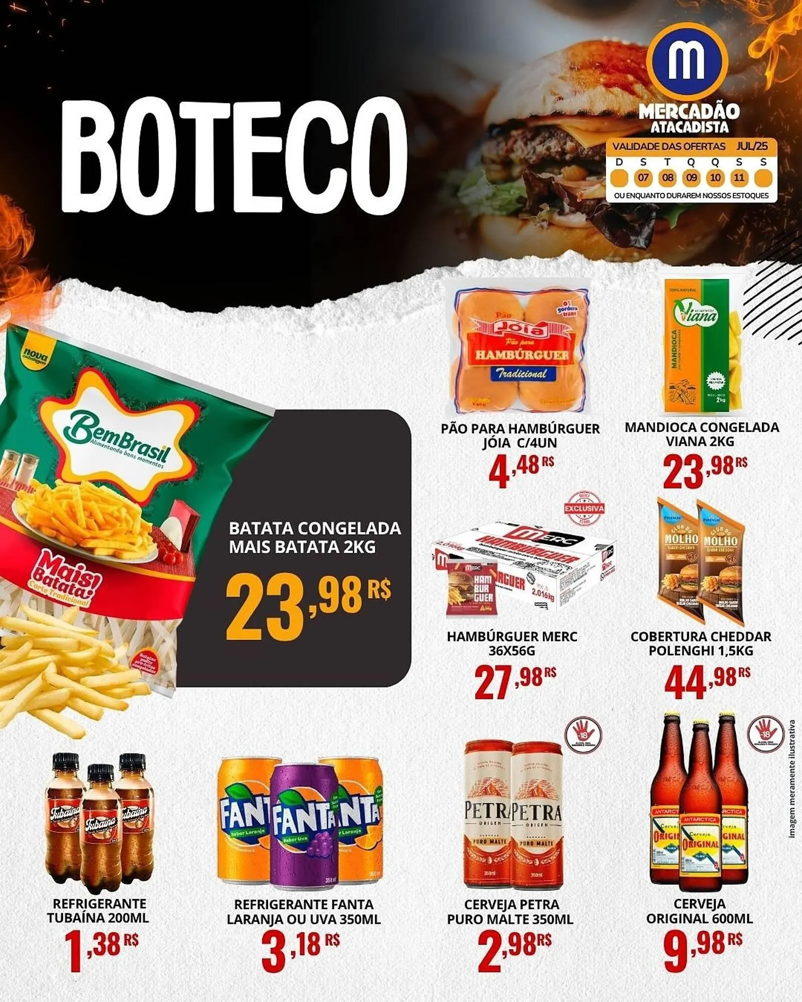 Encarte de Catálogo Mercadão Atacadista 7 de julho até 11 de julho 2025 - Pagina 4