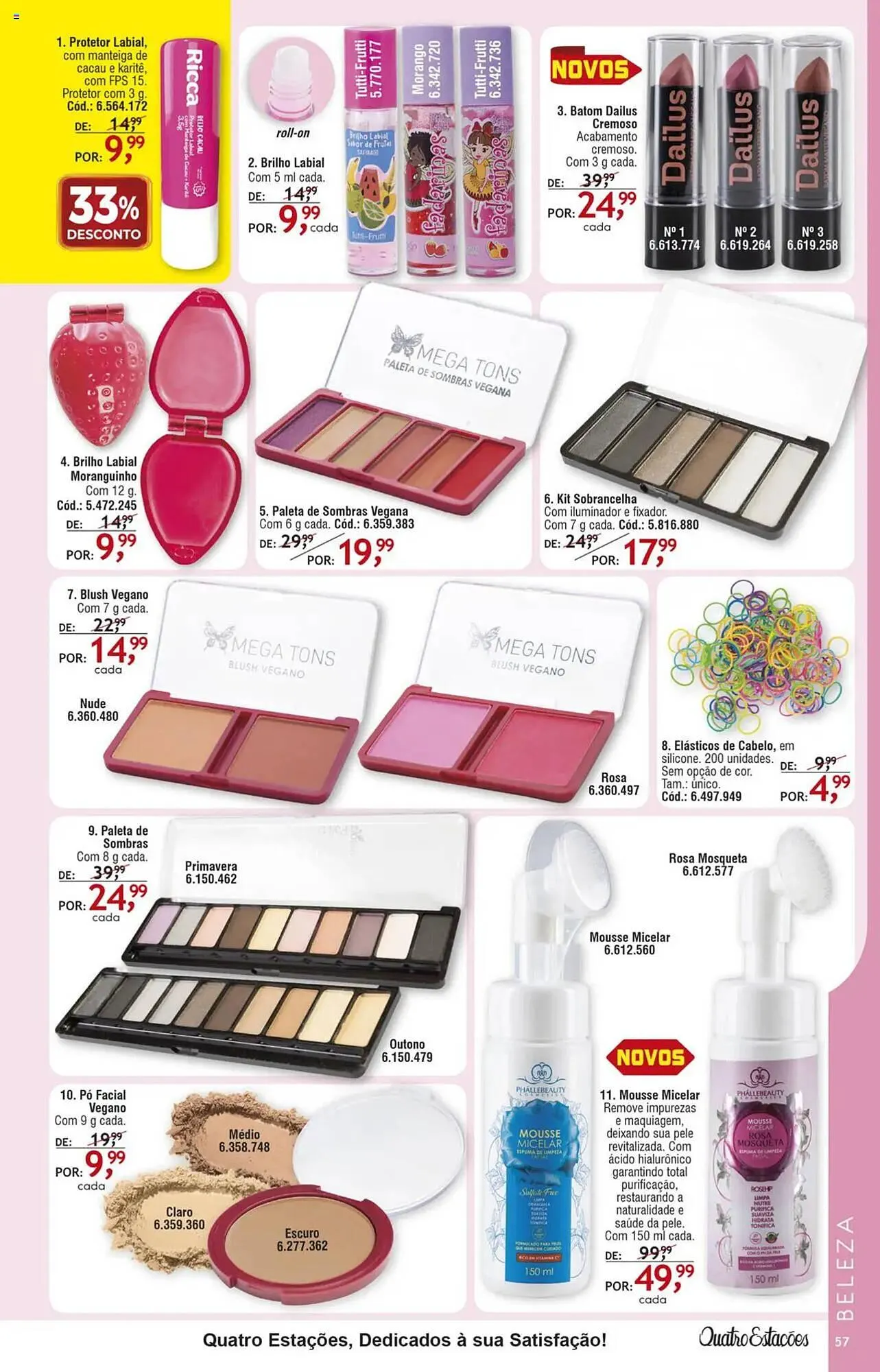 Encarte de Catálogo Quatro Estações 1 de fevereiro até 30 de abril 2025 - Pagina 53