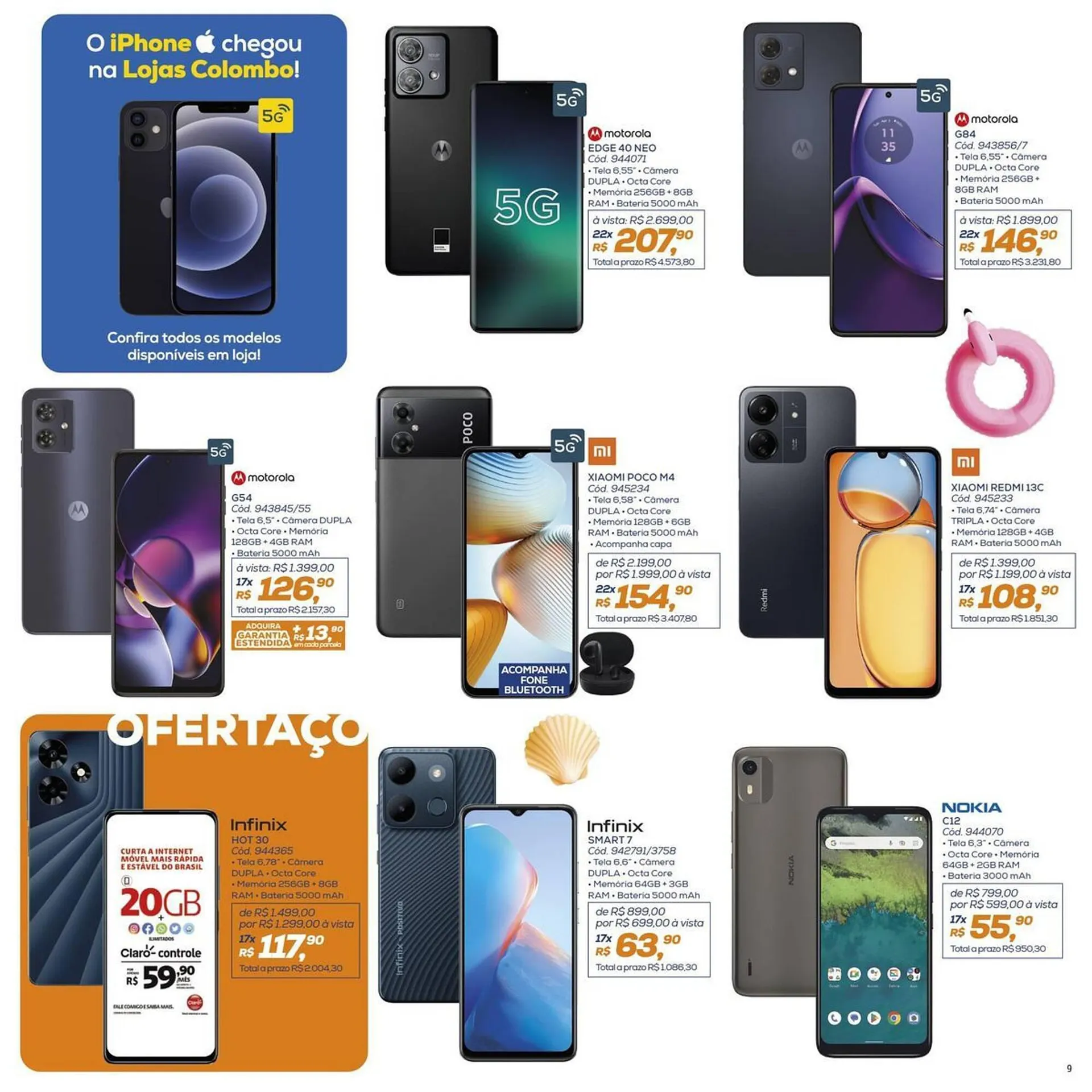 Encarte de Catálogo Lojas Colombo 8 de janeiro até 31 de janeiro 2024 - Pagina 11