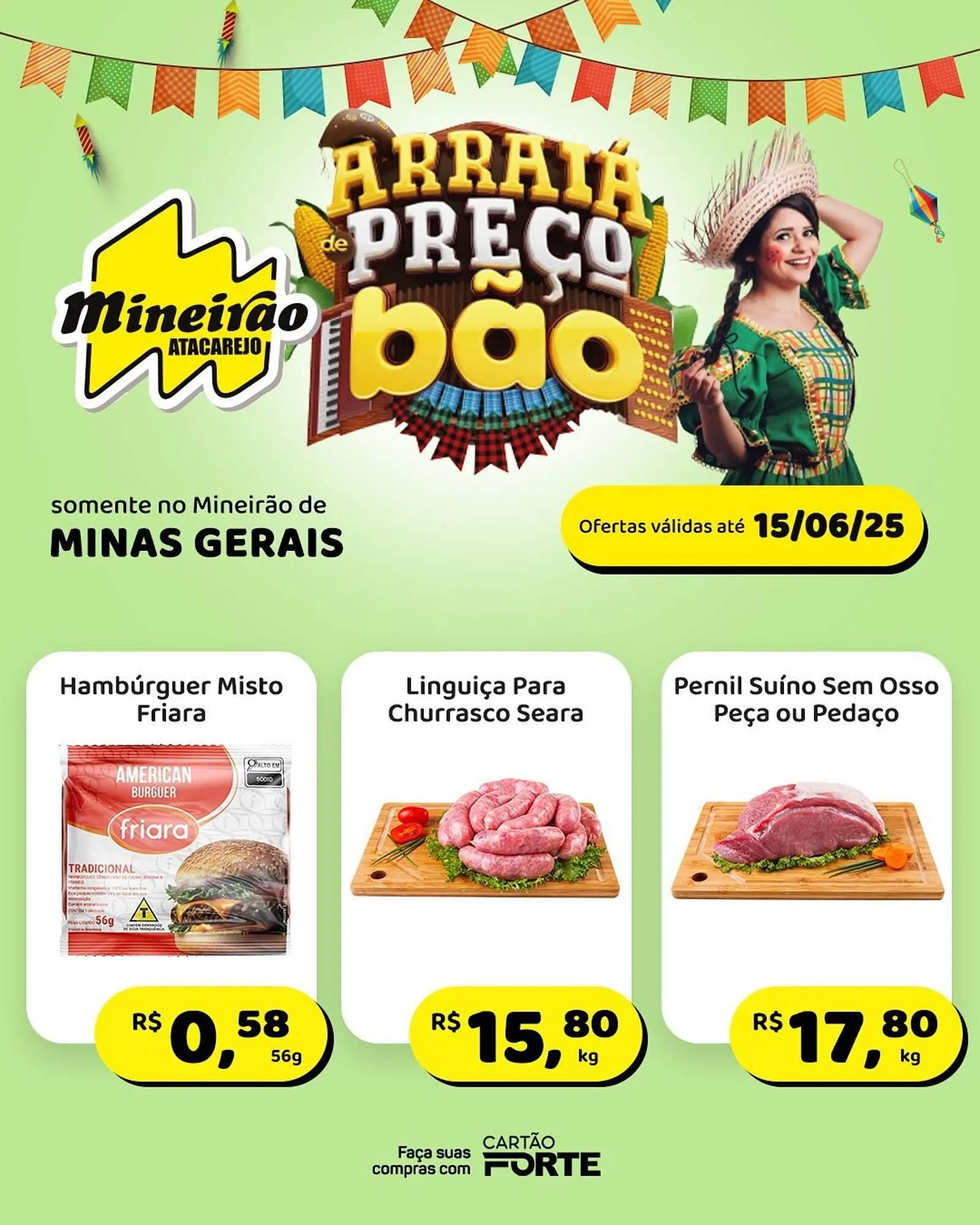 Encarte de Catálogo Mineirão Atacarejo 9 de junho até 15 de junho 2025 - Pagina 1