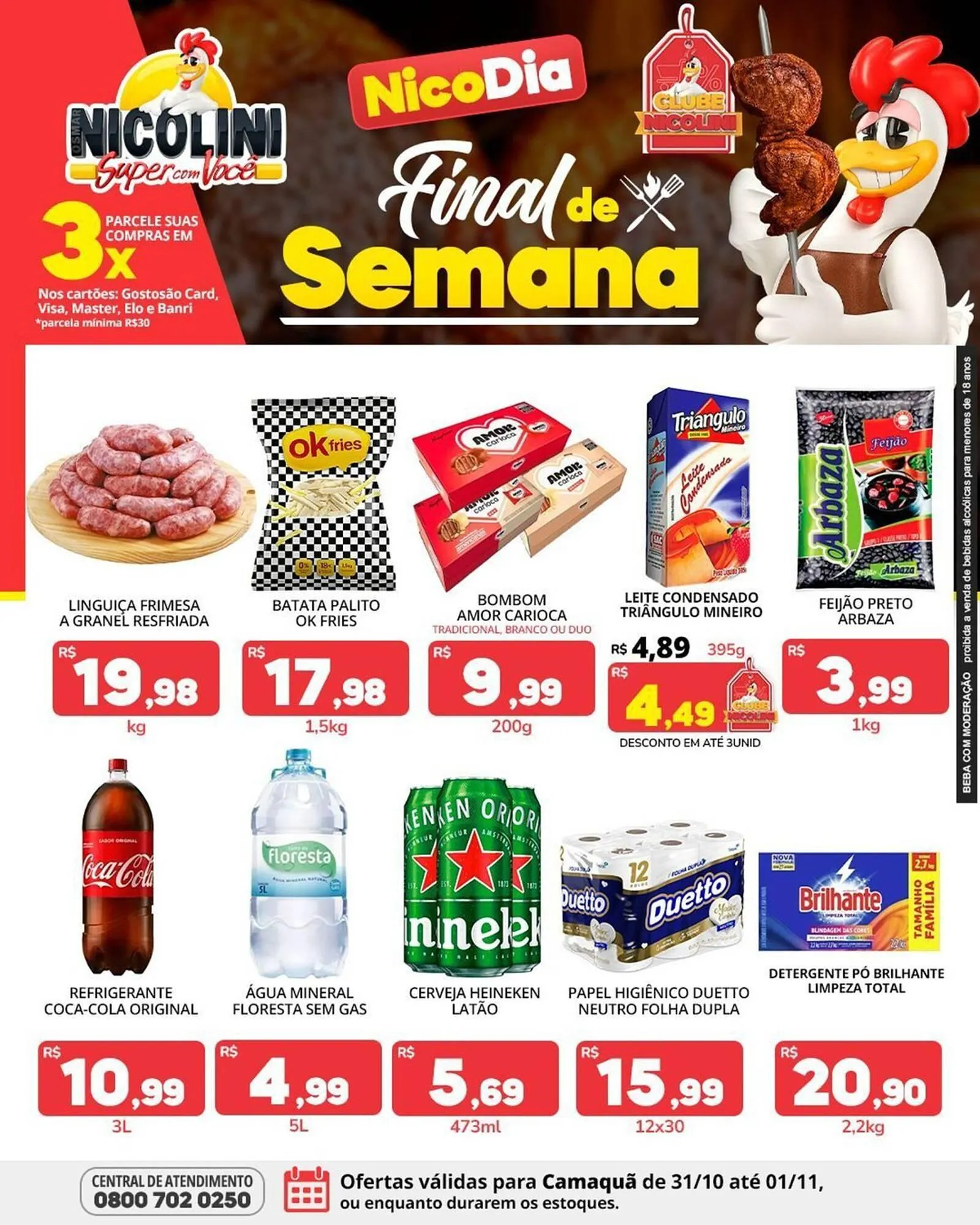 Encarte de Catálogo Super Nicolini 31 de outubro até 1 de novembro 2025 - Pagina 5