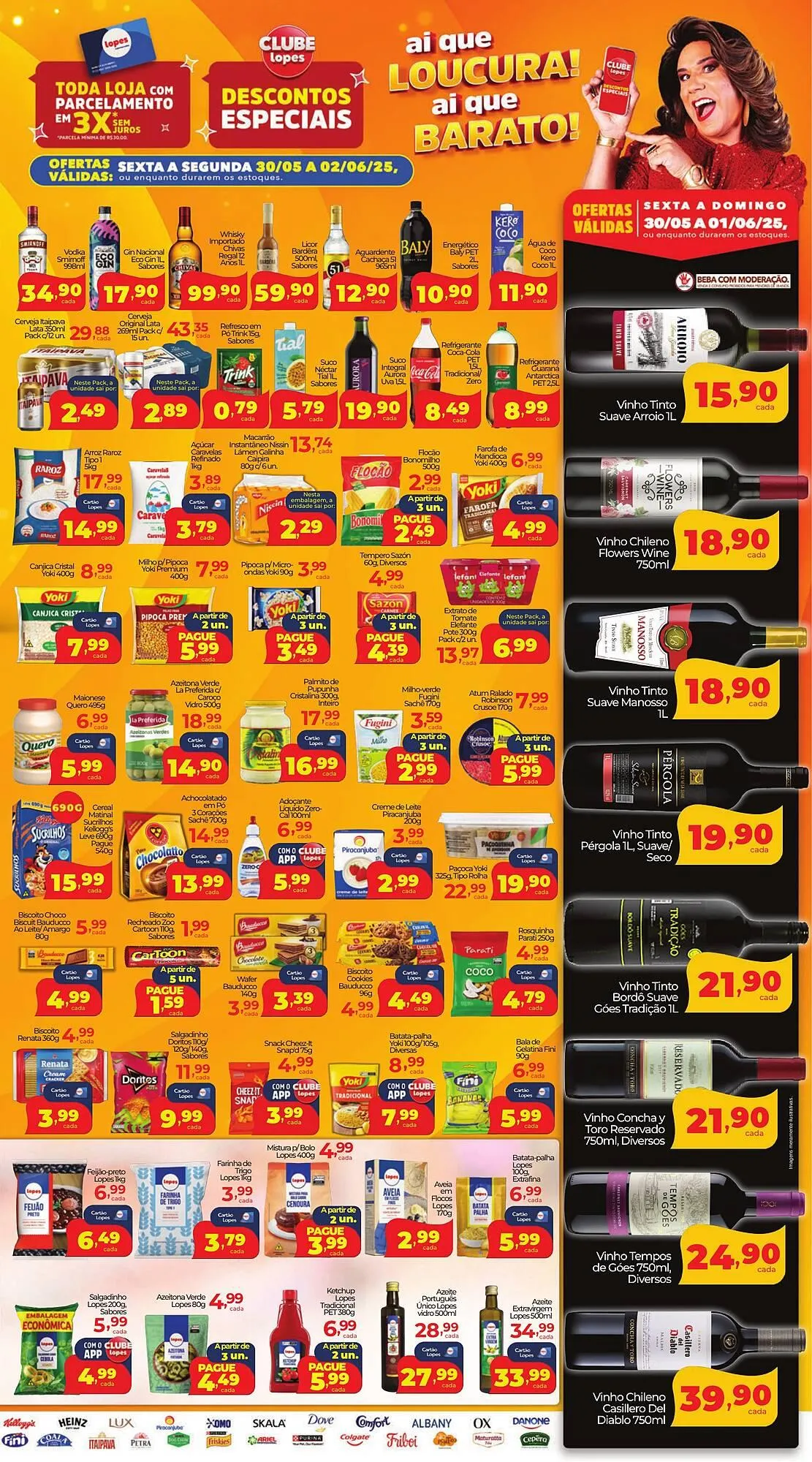 Encarte de Catálogo Lopes Supermercados 30 de maio até 1 de junho 2025 - Pagina 3