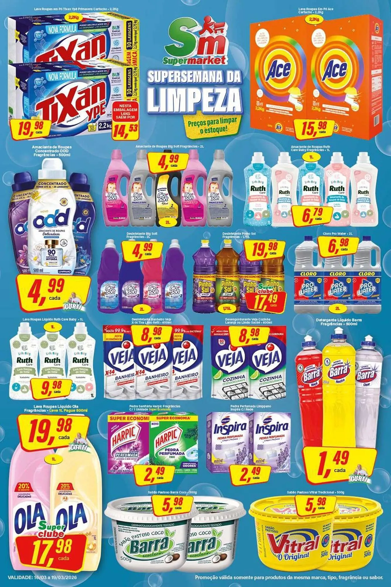 Encarte de Encarte Rede Supermarket 16 de março até 19 de março 2026 - Pagina 2