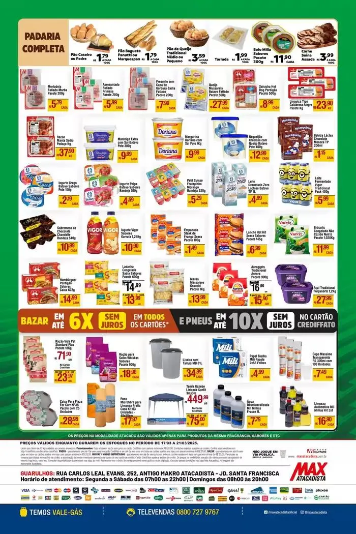 Encarte de Ótima oferta para todos os clientes 17 de março até 21 de março 2025 - Pagina 4