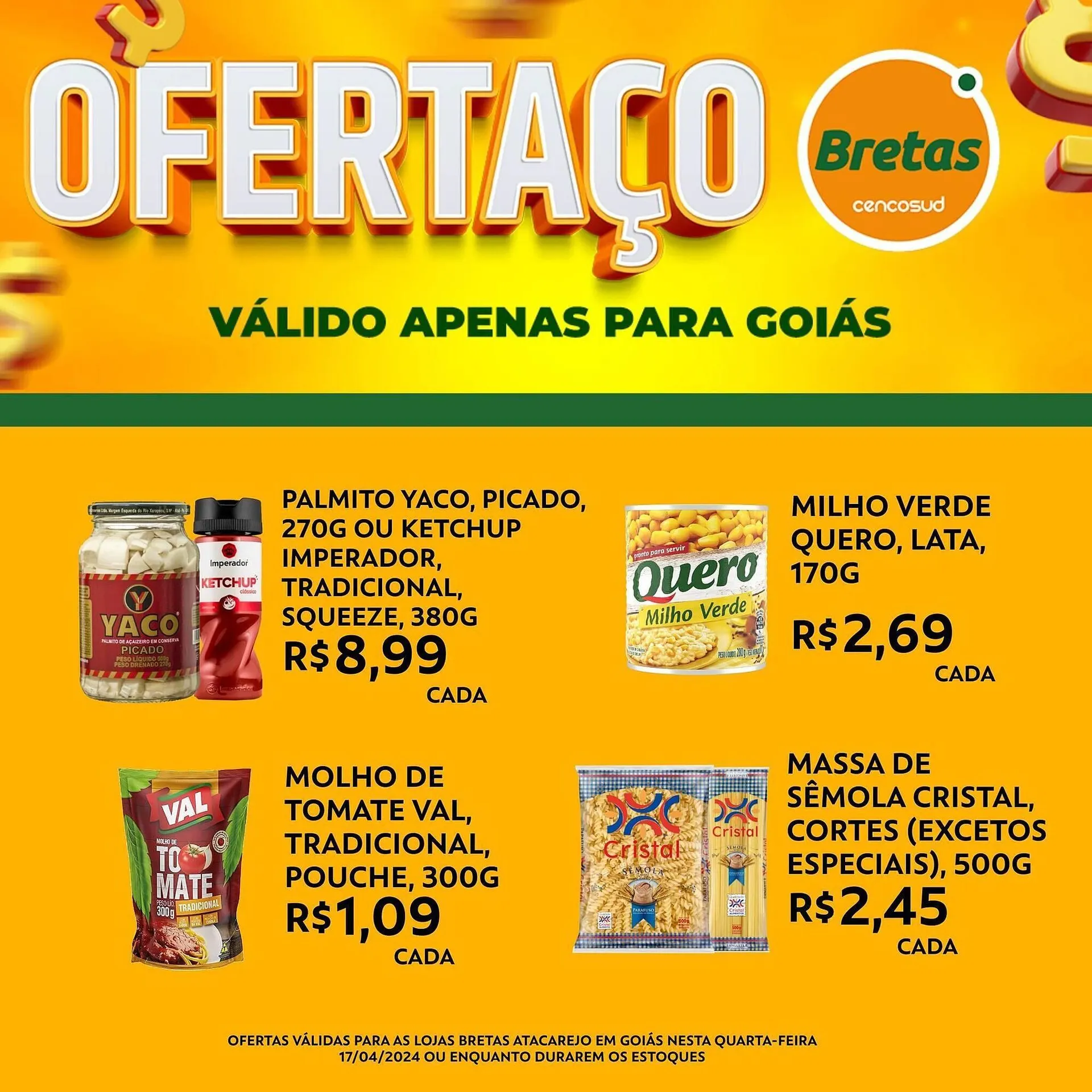 Encarte de Catálogo Supermercados Bretas 17 de abril até 17 de abril 2024 - Pagina 2