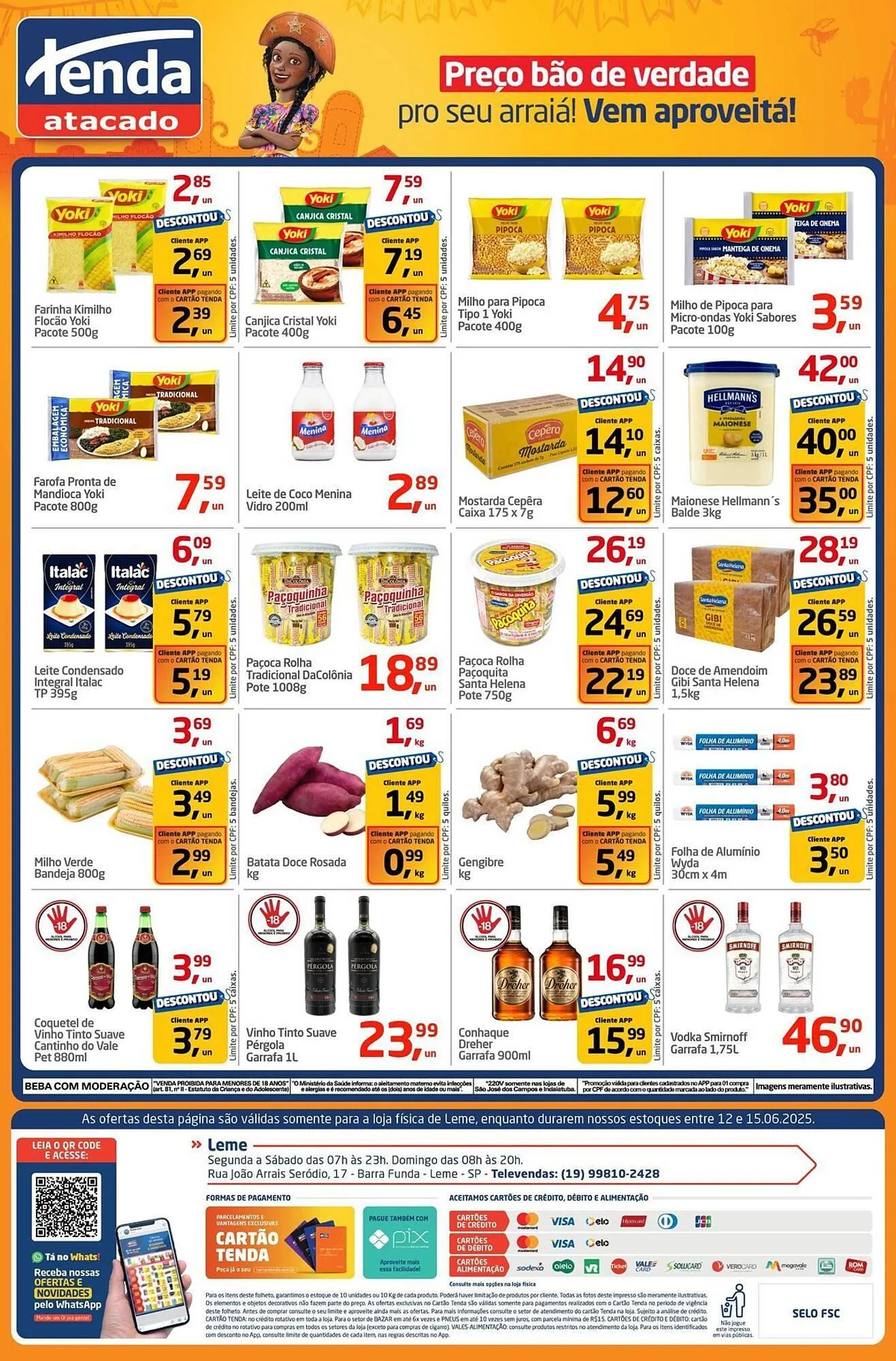 Encarte de Catálogo Tenda Atacado 12 de junho até 15 de junho 2025 - Pagina 4