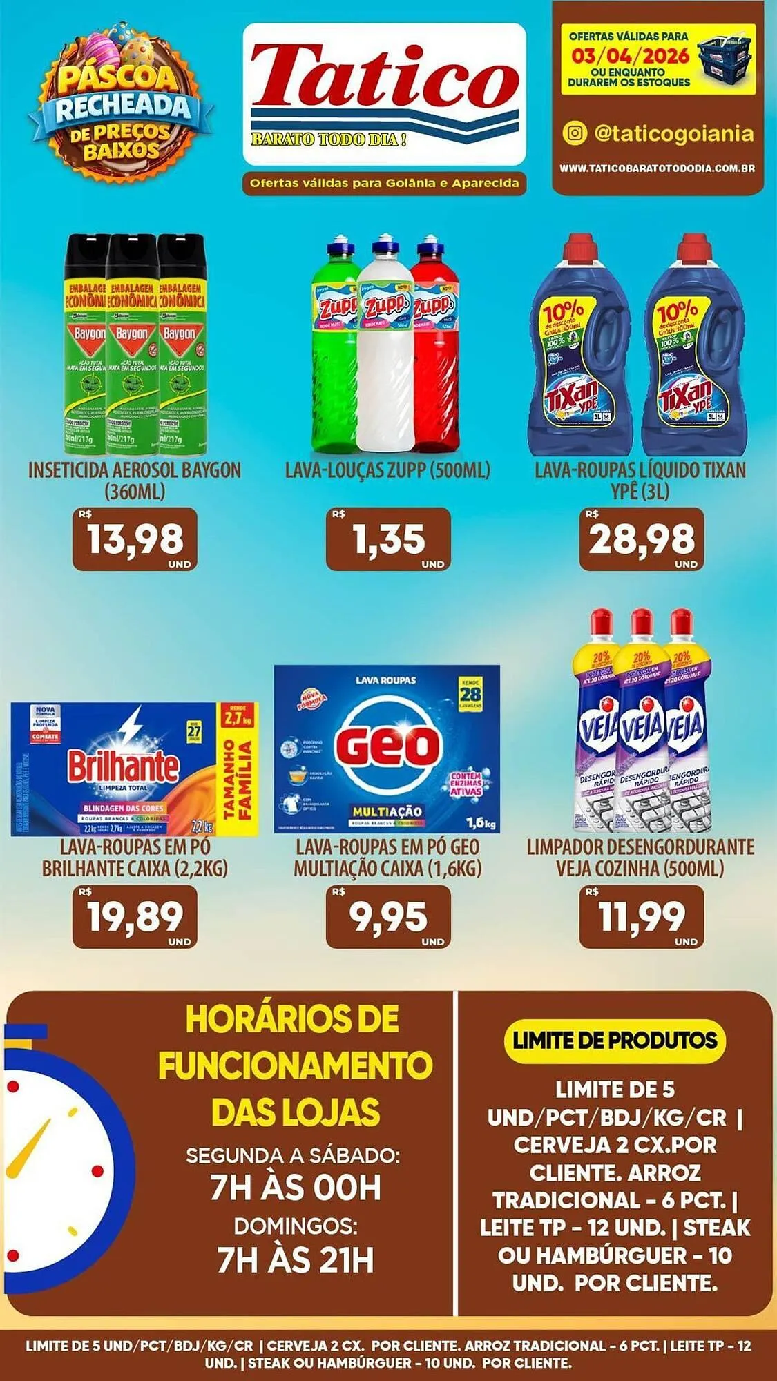 Encarte de Tabloide Tatico 3 de abril até 3 de abril 2026 - Pagina 29