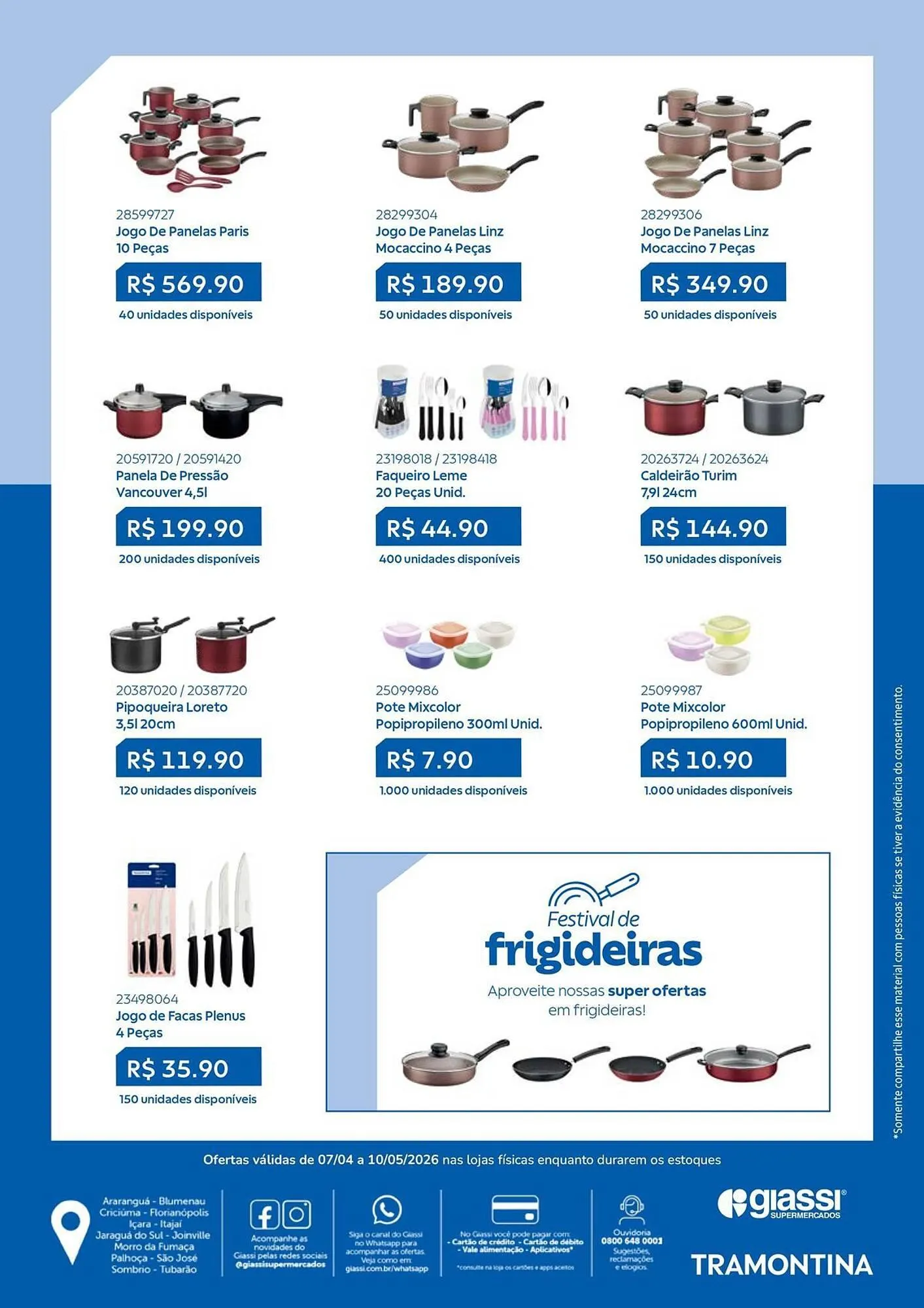 Encarte de Encarte Giassi Supermercados 7 de abril até 10 de maio 2026 - Pagina 2