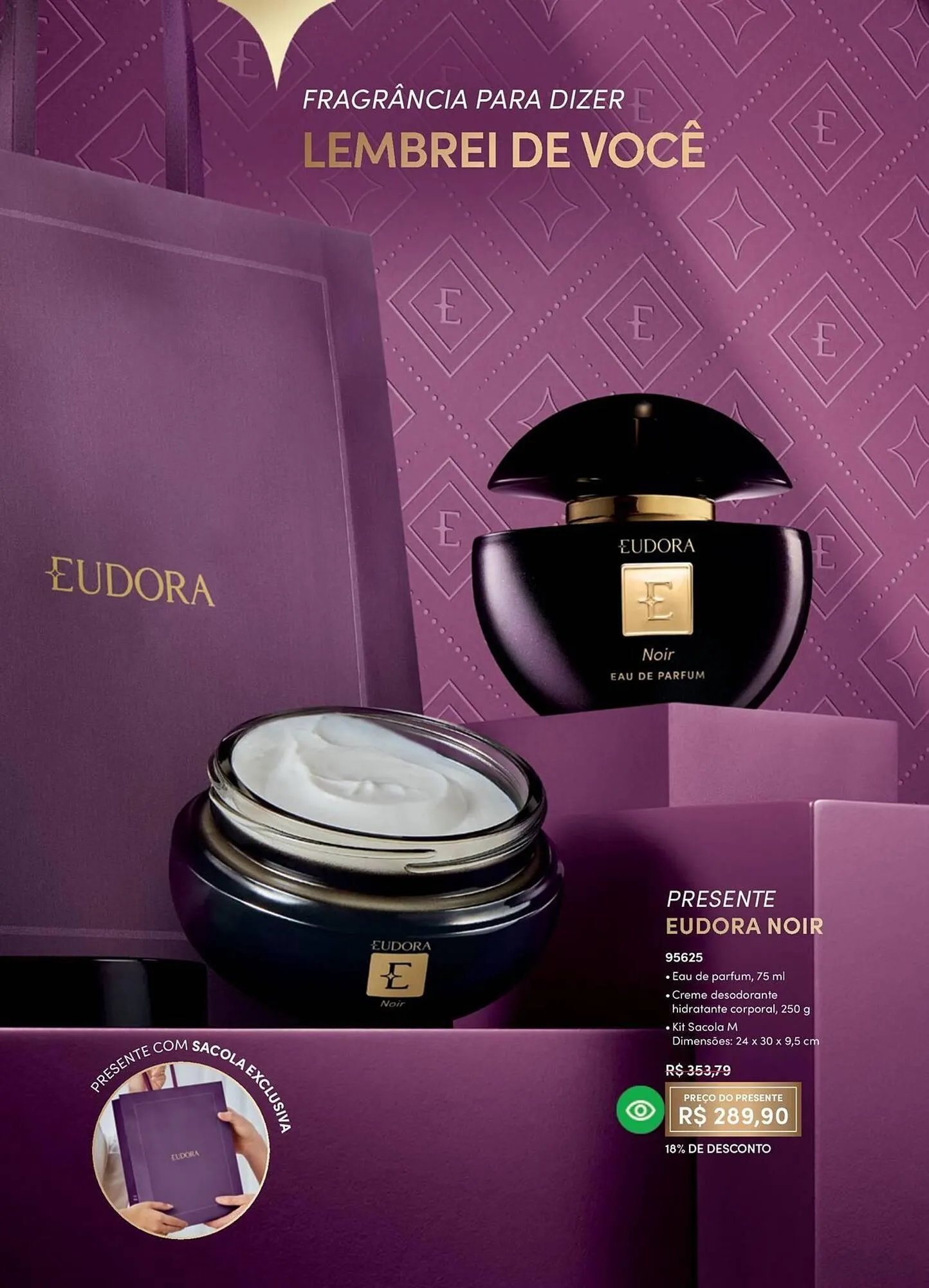 Encarte de Catálogo Eudora 1 de abril até 1 de maio 2026 - Pagina 52