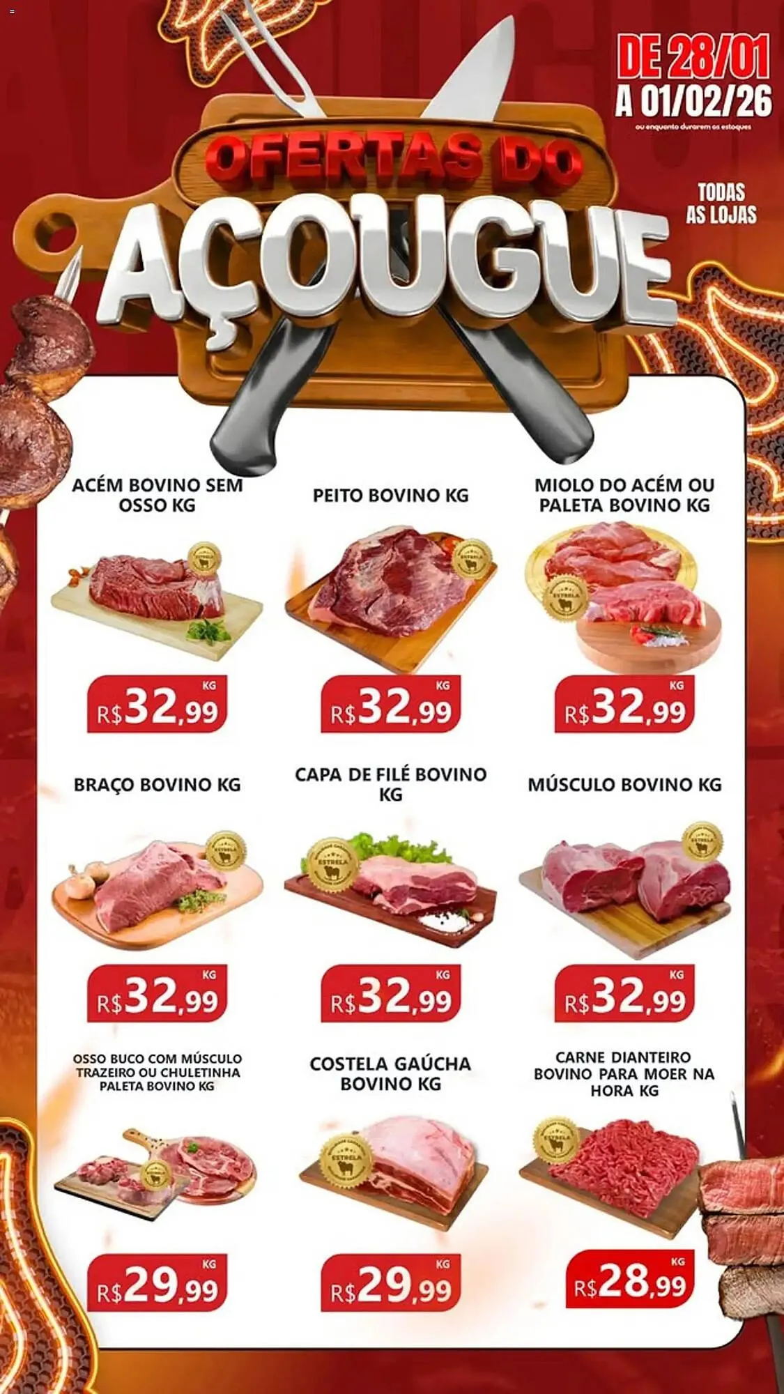 Folheto Supermercado Estrela Azul - 1