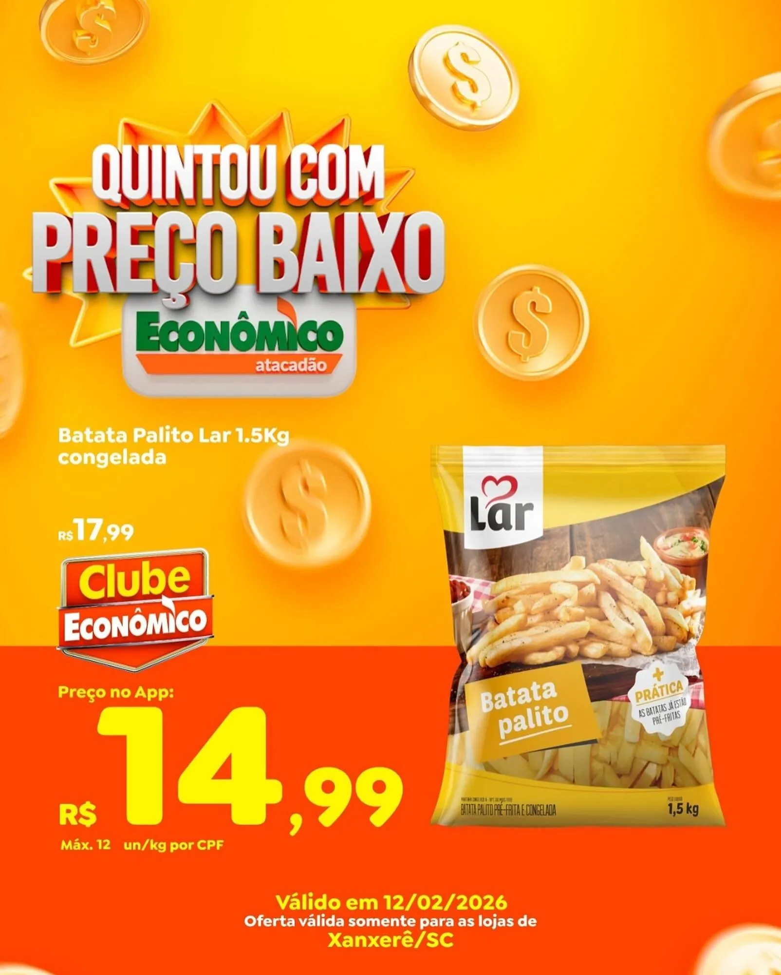 Encarte de Catálogo Econômico Atacadão 12 de fevereiro até 12 de fevereiro 2026 - Pagina 4