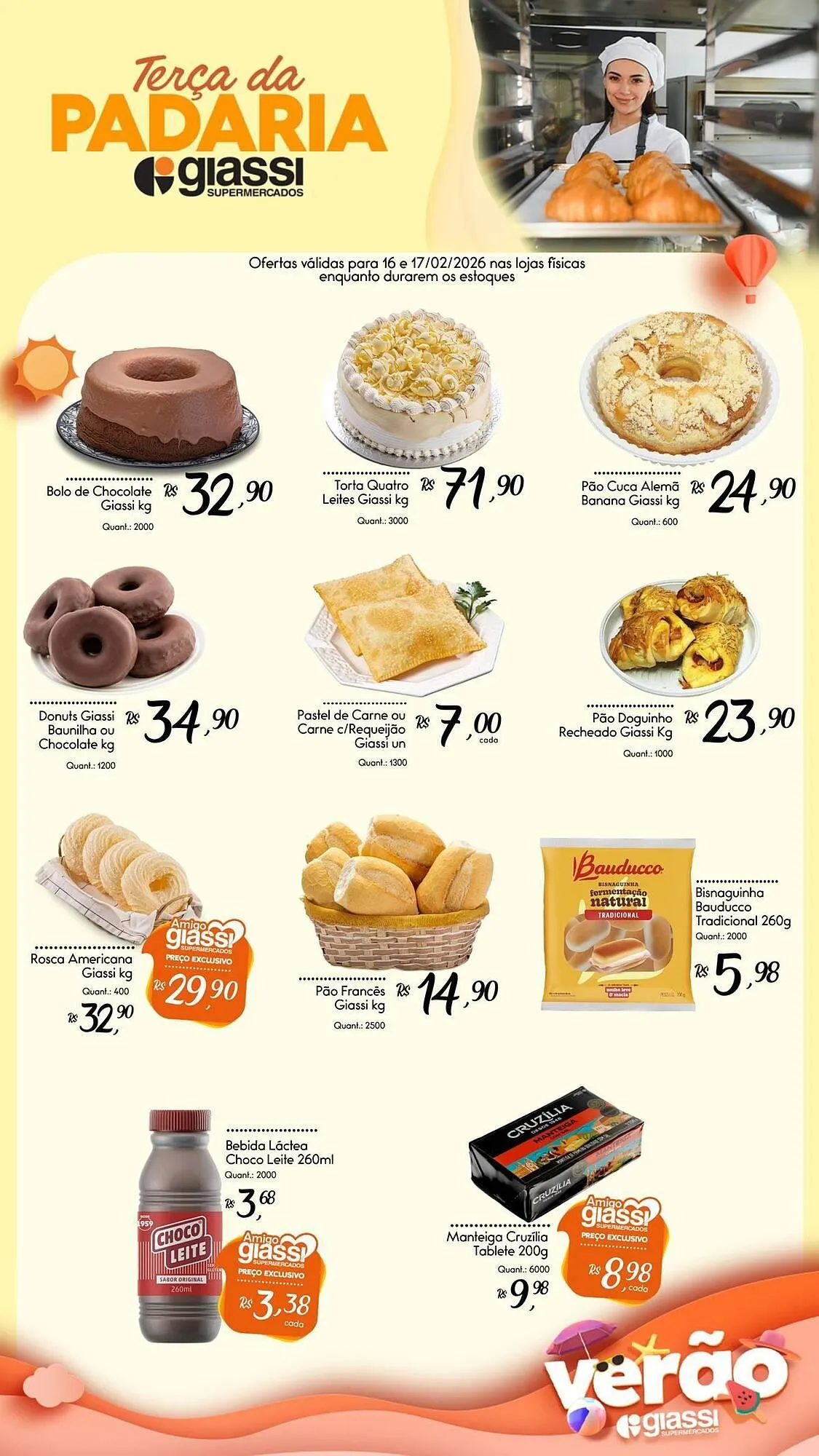 Encarte de Encarte Giassi Supermercados 16 de fevereiro até 17 de fevereiro 2026 - Pagina 3