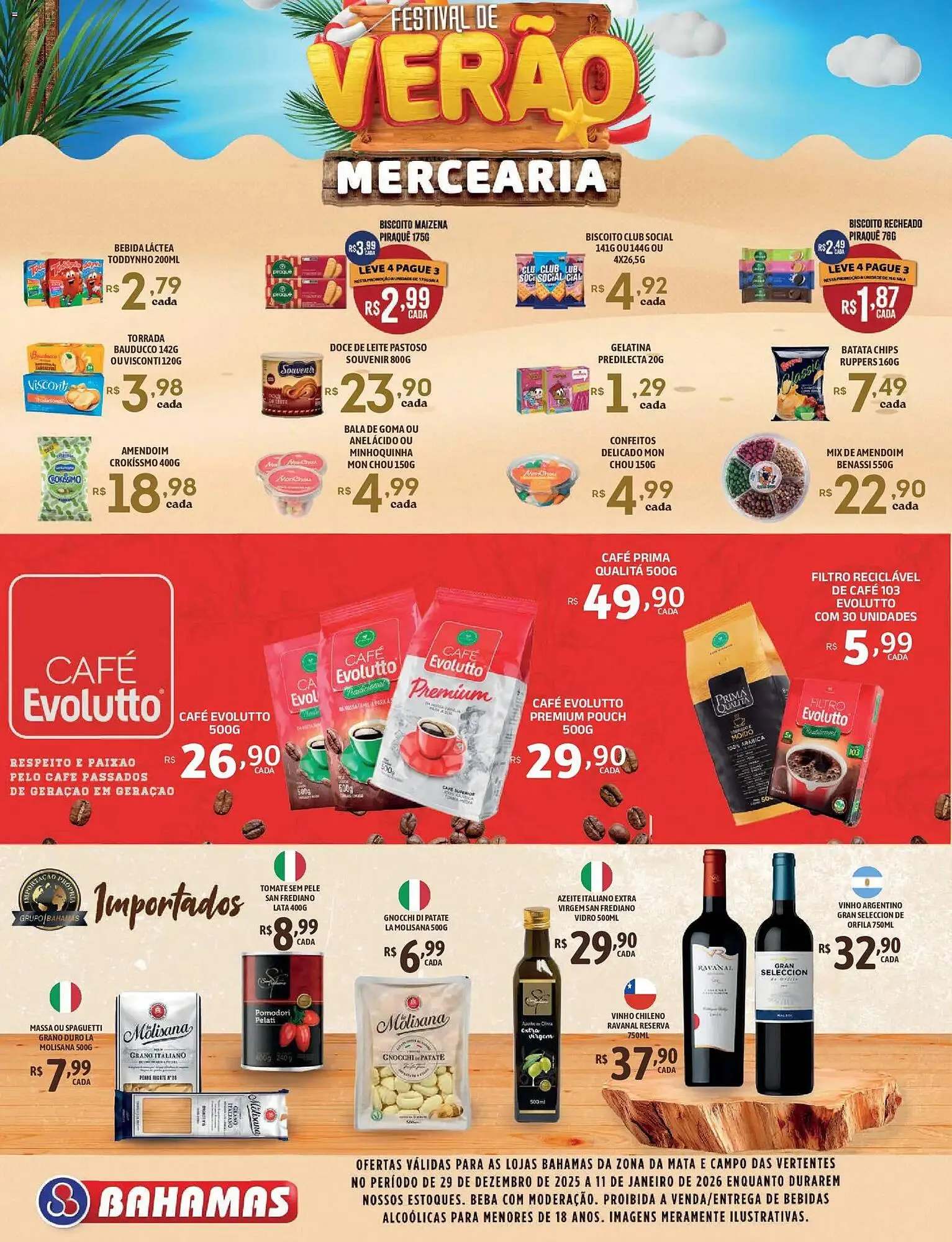 Encarte de Catálogo Bahamas Supermercados 29 de dezembro até 11 de janeiro 2026 - Pagina 4