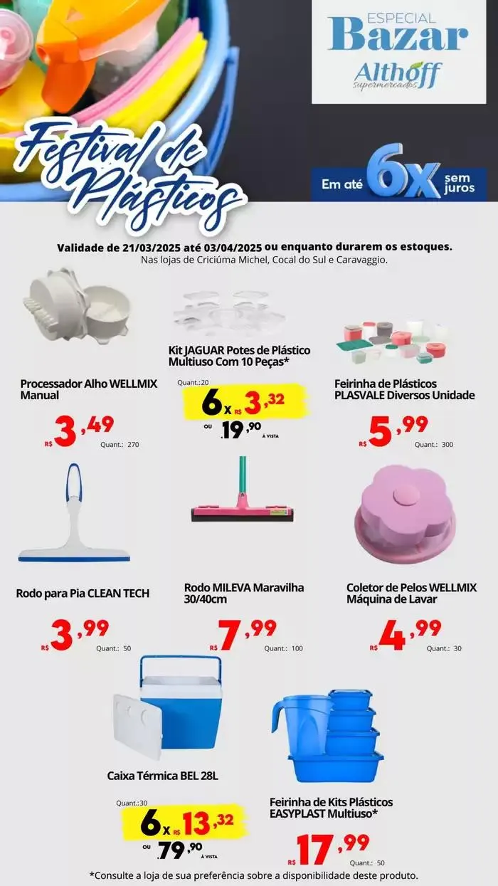Encarte de Encarte Bazar - CO. 21 de março até 3 de abril 2025 - Pagina 4