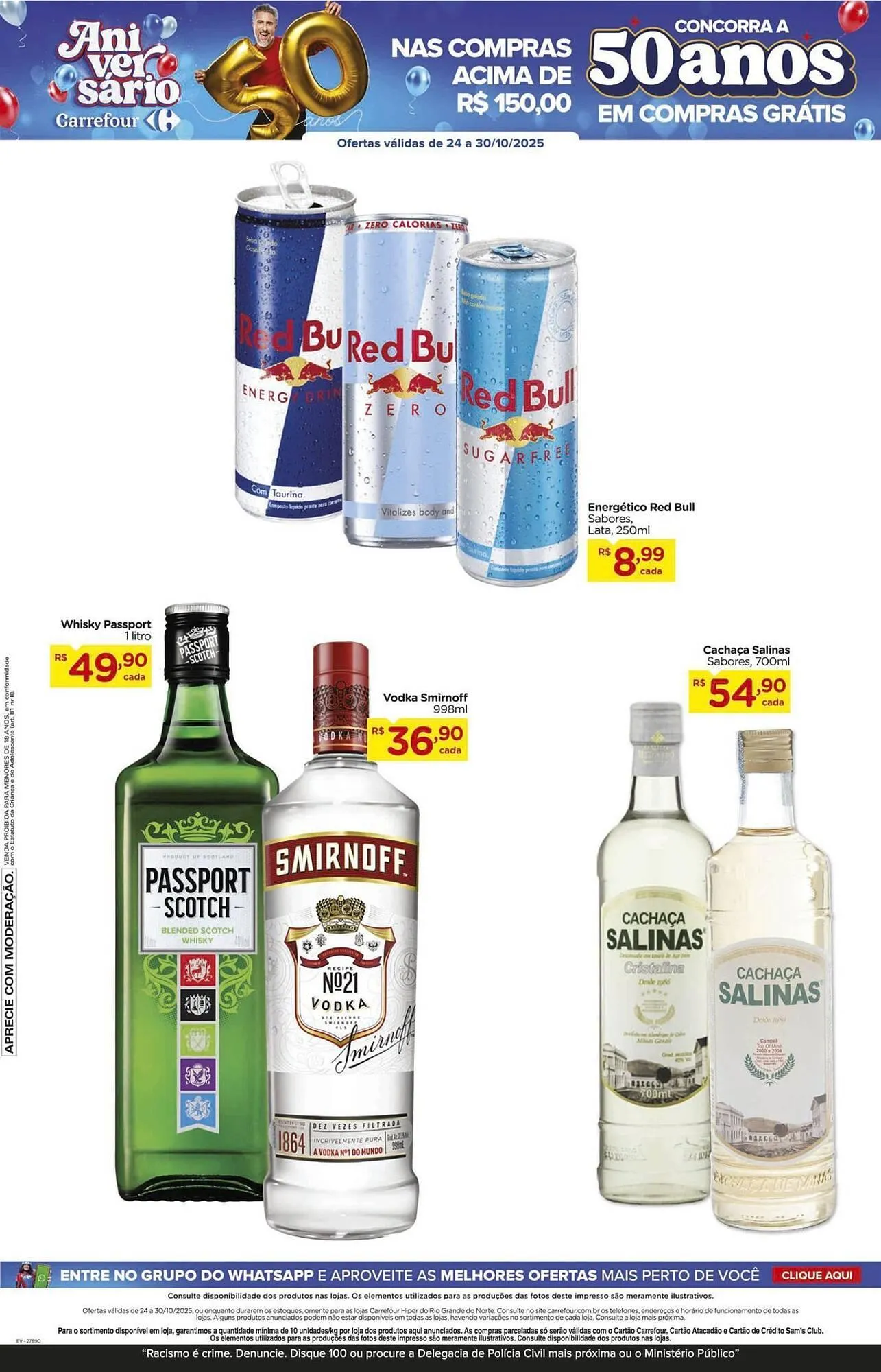 Encarte de Folheto Carrefour 24 de outubro até 30 de outubro 2025 - Pagina 10