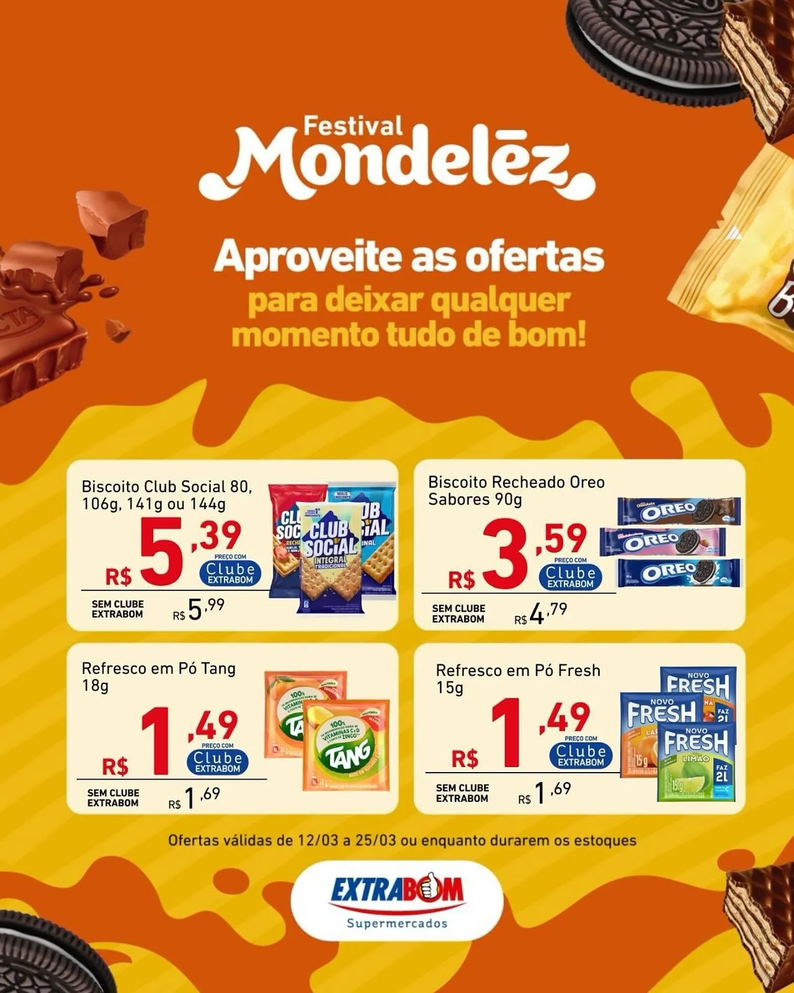 Encarte de Catálogo Extrabom Supermercados 19 de março até 25 de março 2026 - Pagina 3