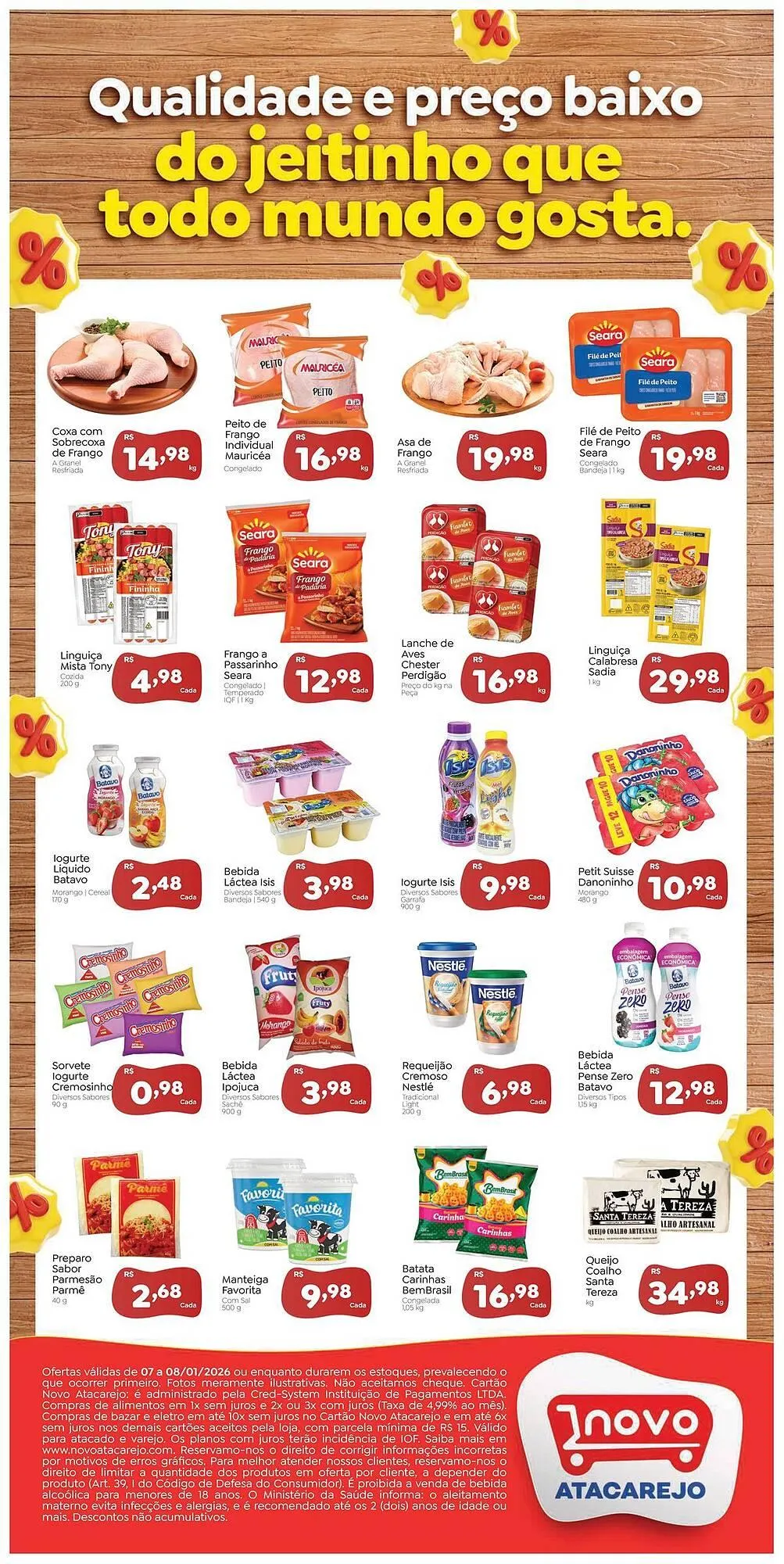 Encarte de Folheto Novo Atacarejo 7 de janeiro até 8 de janeiro 2026 - Pagina 2