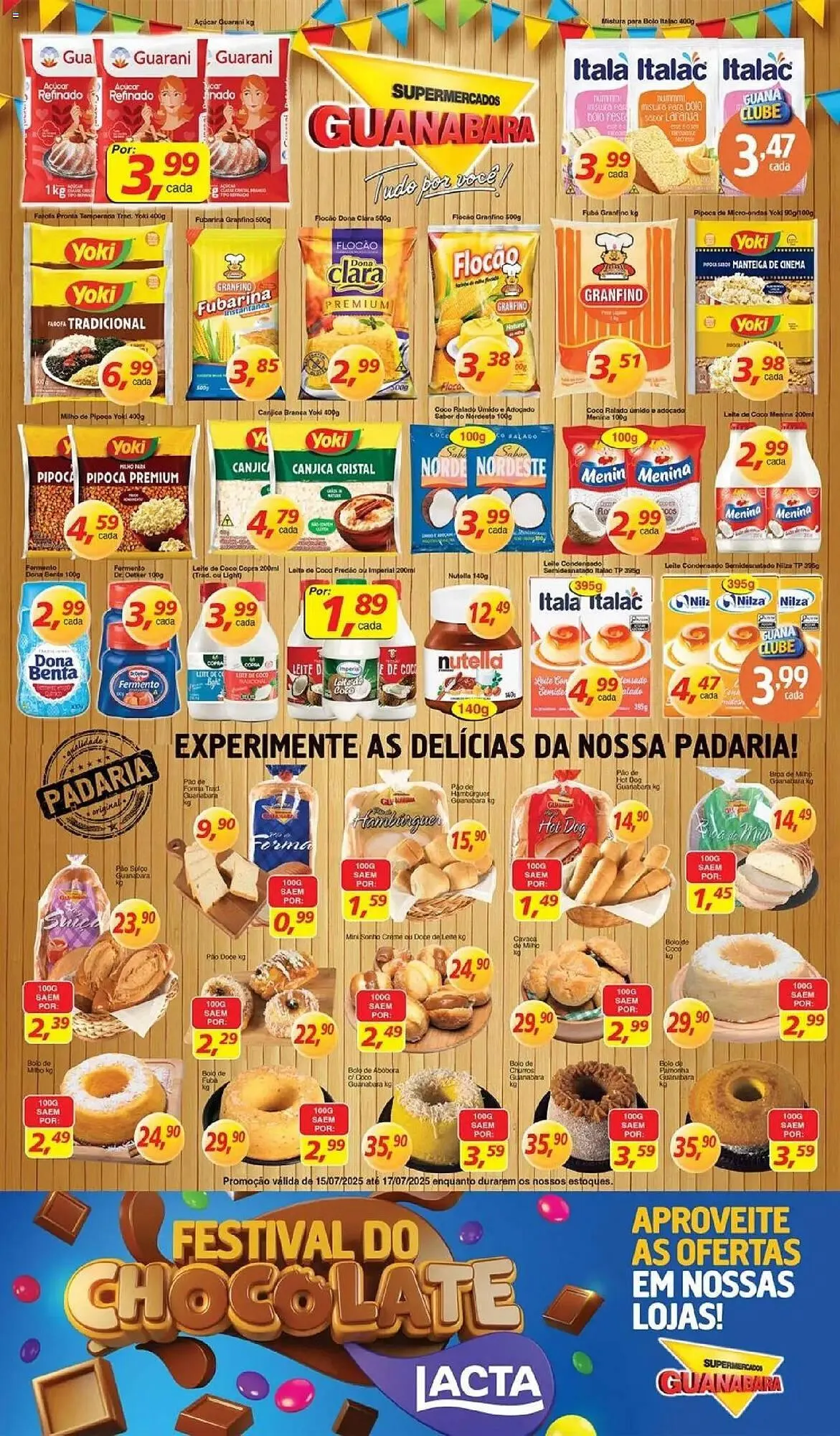 Encarte de Catálogo Supermercados Guanabara 15 de julho até 18 de julho 2025 - Pagina 6