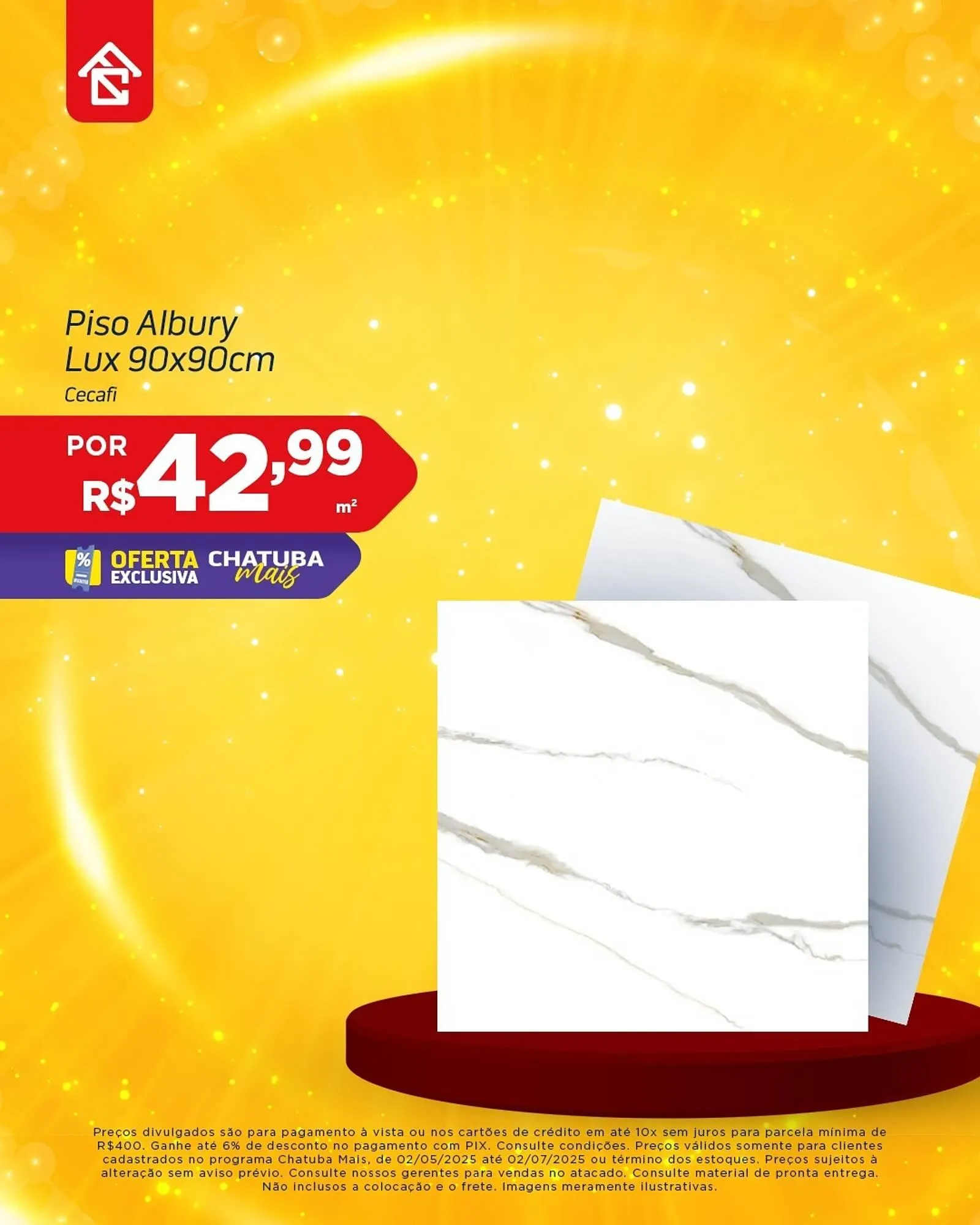 Encarte de Catálogo Chatuba 16 de maio até 2 de julho 2025 - Pagina 3