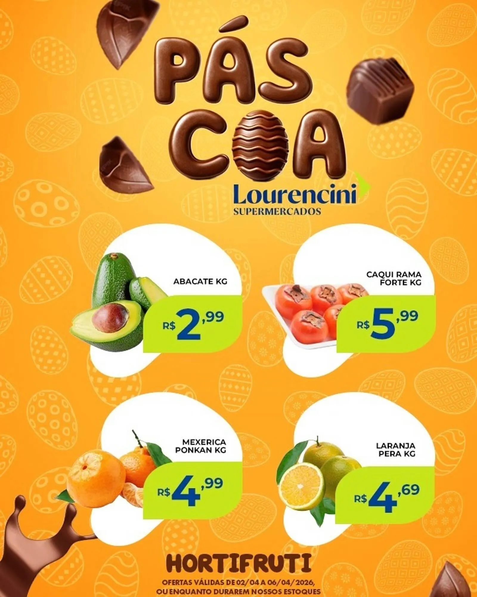 Encarte de Catálogo Lourencini Supermercados 3 de abril até 6 de abril 2026 - Pagina 3