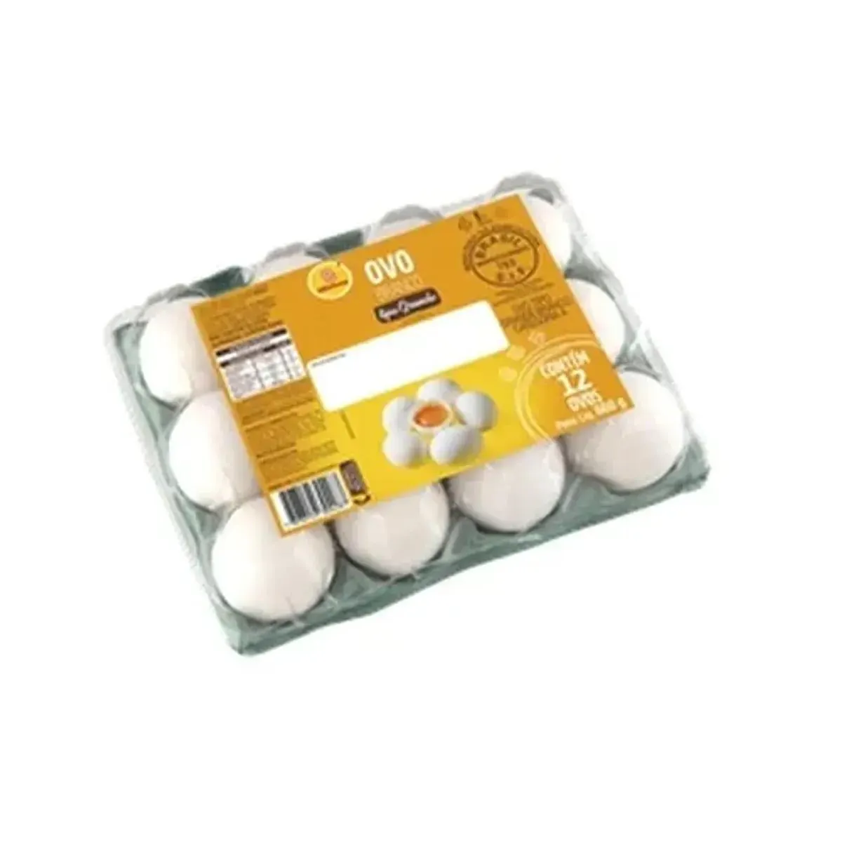 Ovos Branco GBarbosa Extra c/ 12 Unid