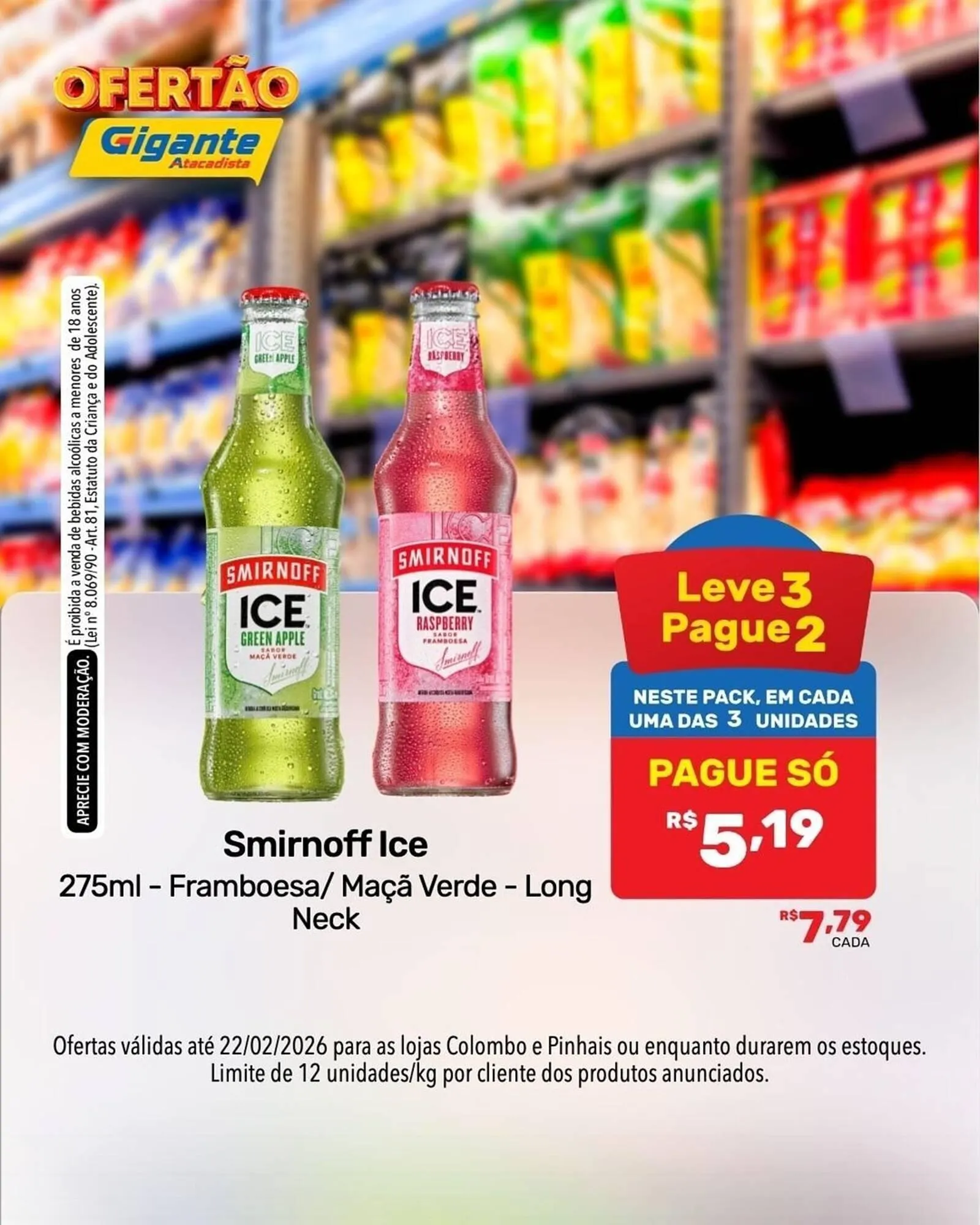 Encarte de Encarte Gigante Atacadista 20 de fevereiro até 22 de fevereiro 2026 - Pagina 5