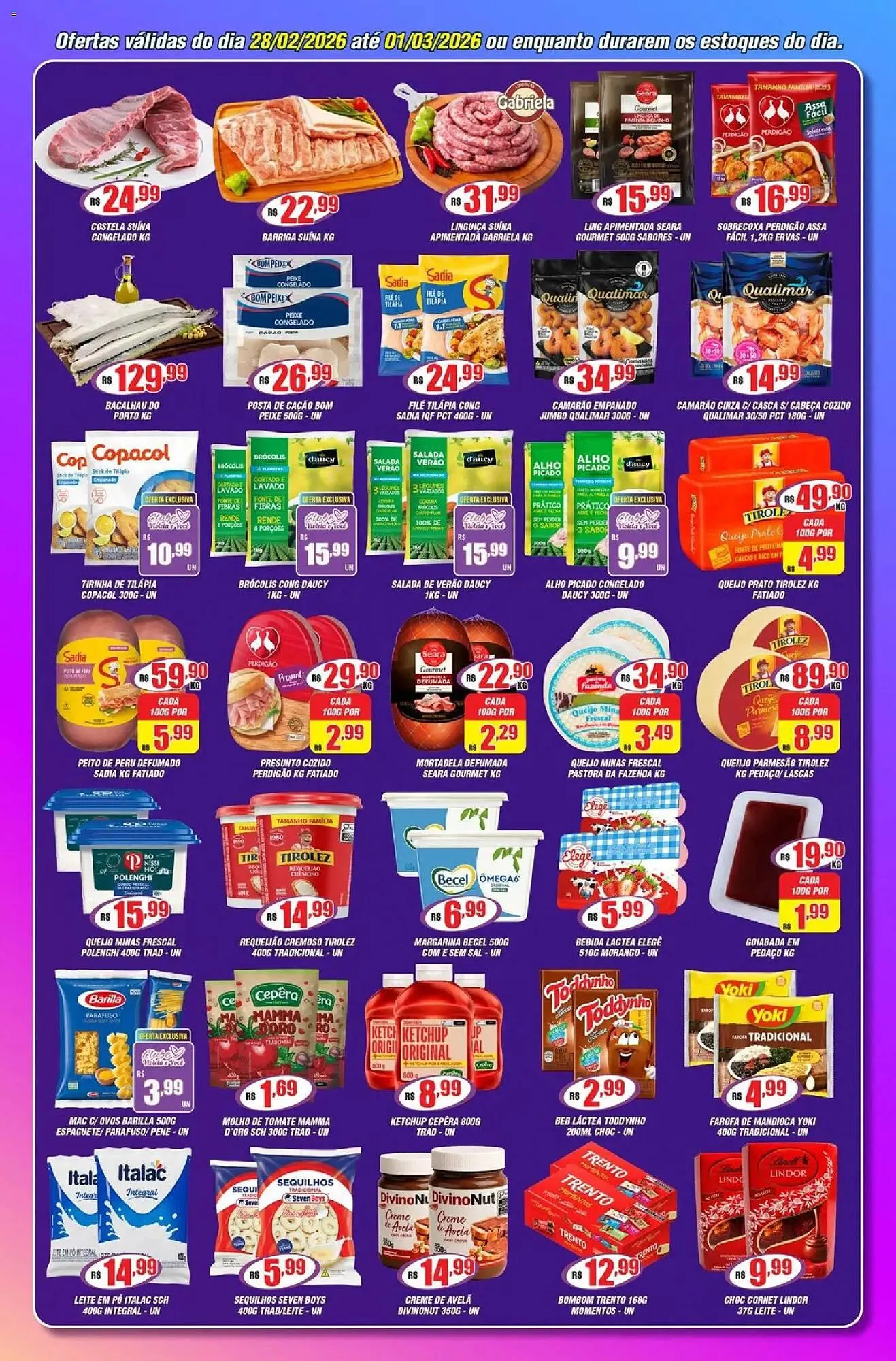 Encarte de Catálogo Violeta Supermercados 28 de fevereiro até 1 de março 2026 - Pagina 2
