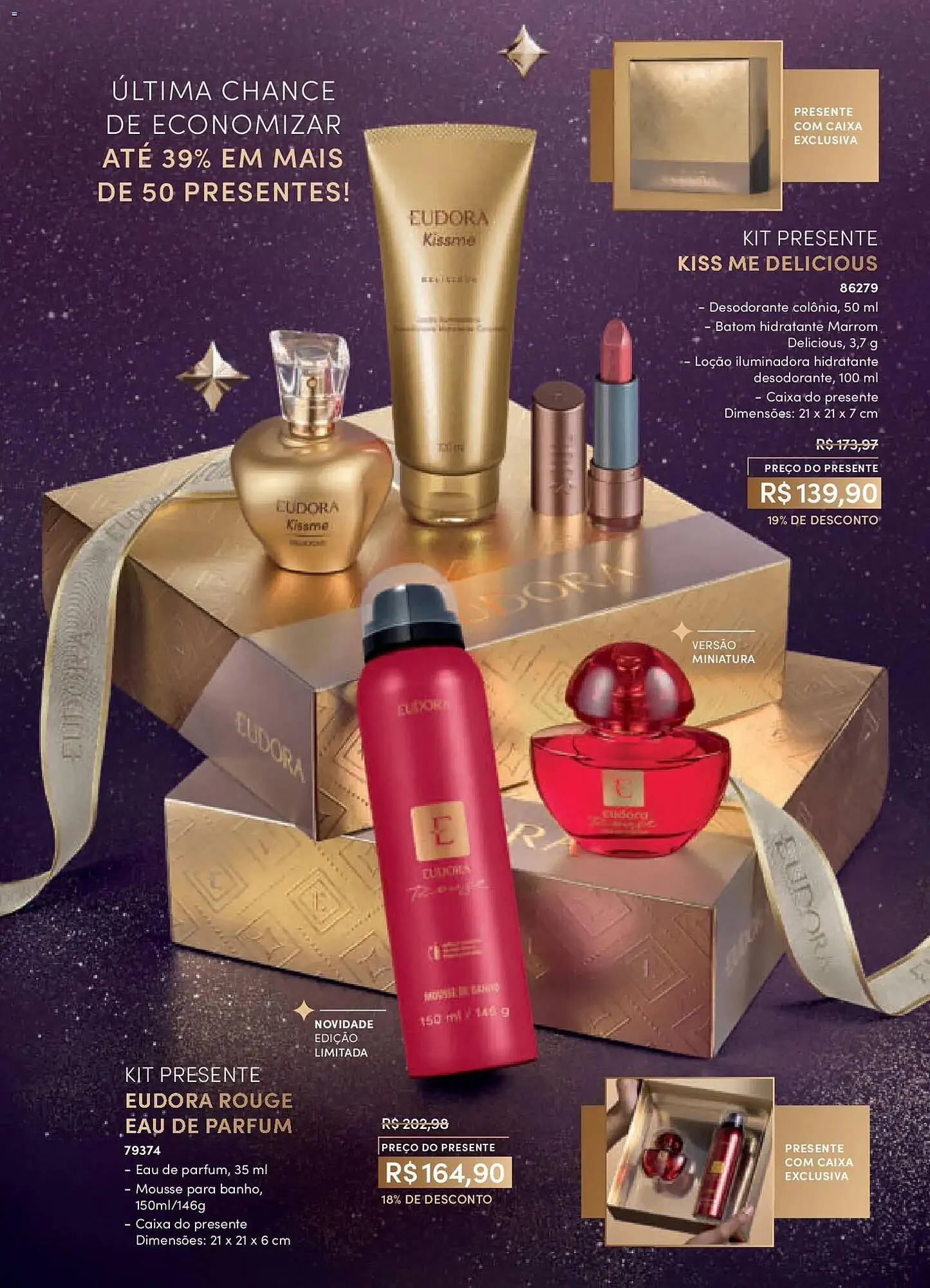 Encarte de Catálogo Eudora 10 de novembro até 9 de dezembro 2025 - Pagina 3