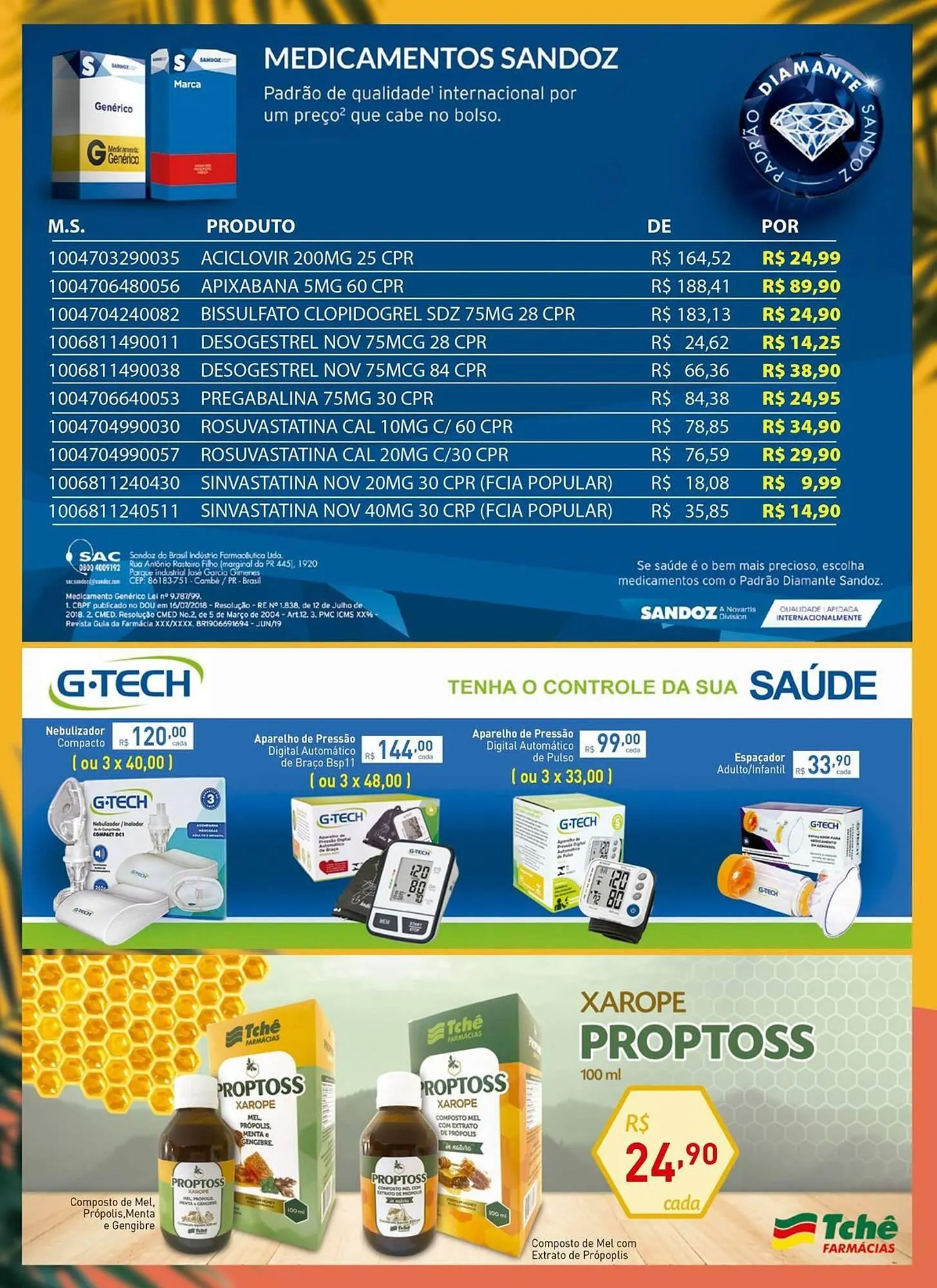 Encarte de Catálogo Tchê Farmácias 1 de janeiro até 28 de fevereiro 2026 - Pagina 7