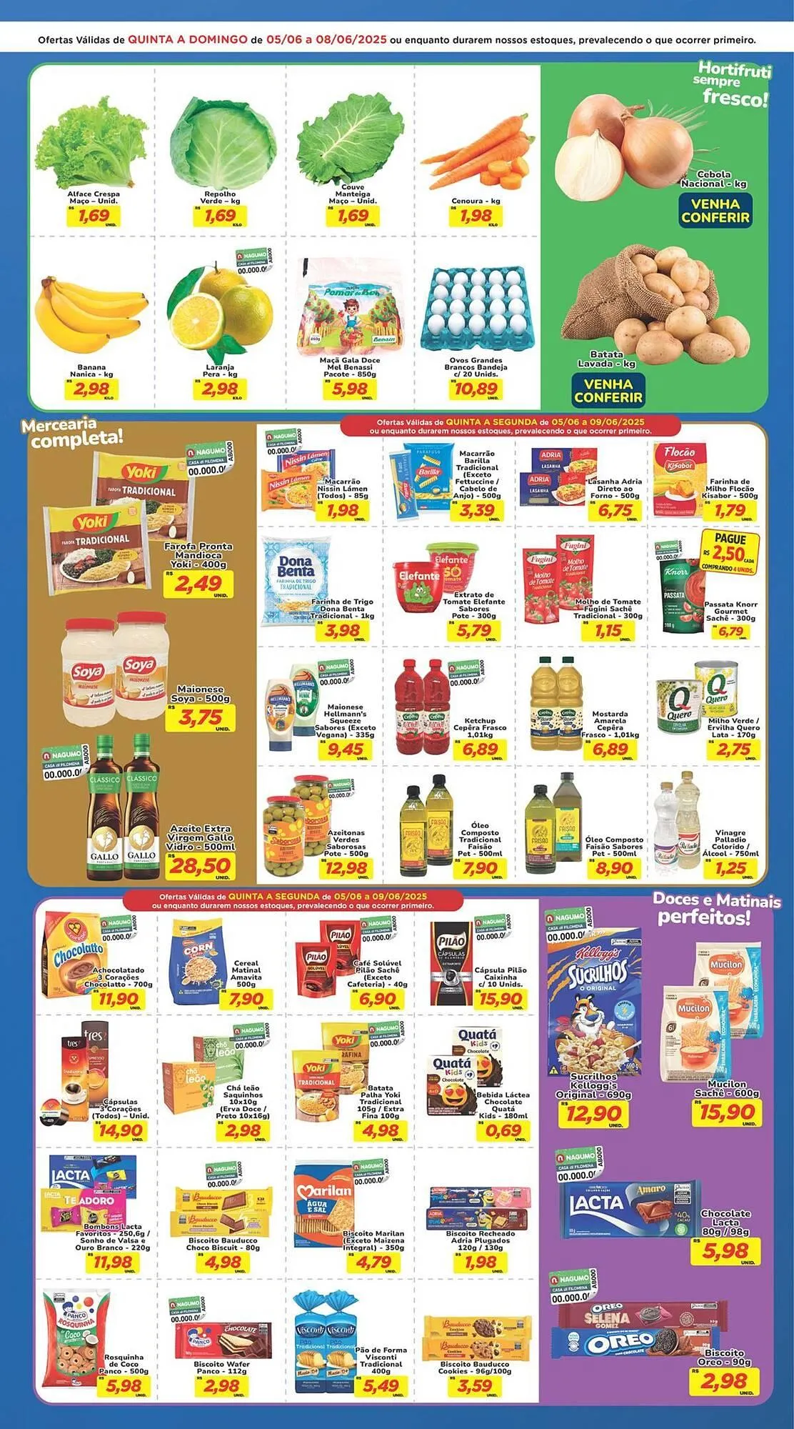 Encarte de Catálogo Nagumo 5 de junho até 9 de junho 2025 - Pagina 3