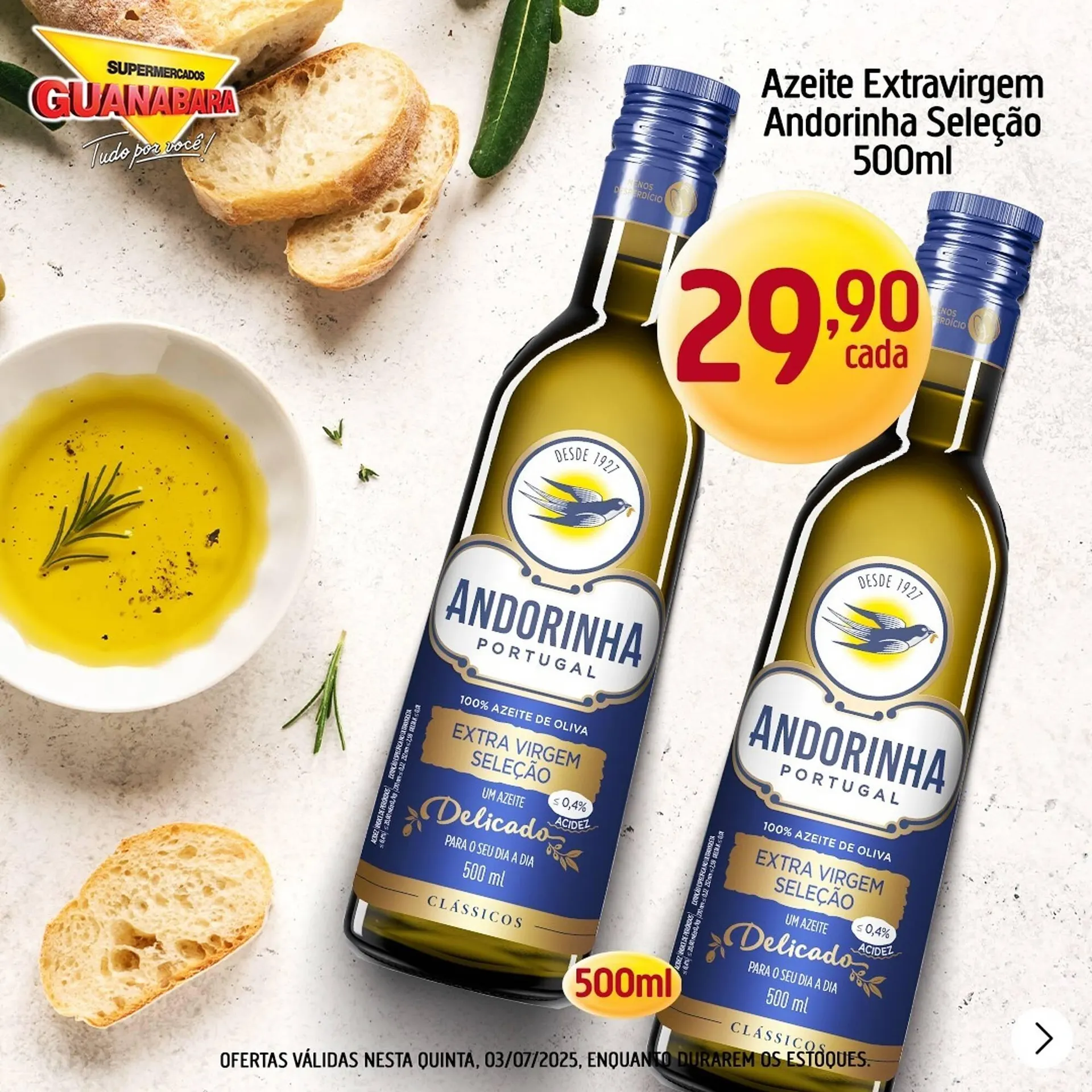 Encarte de Catálogo Supermercados Guanabara 3 de julho até 3 de julho 2025 - Pagina 1