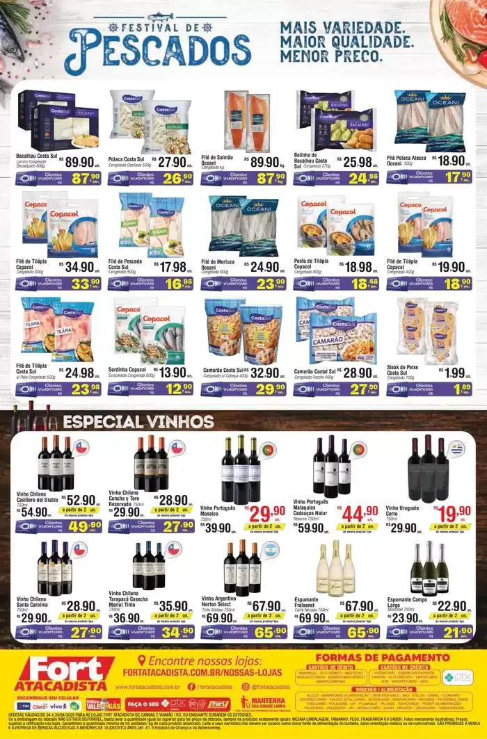 Encarte de Ofertas exclusivas e pechinchas 4 de abril até 20 de abril 2025 - Pagina 2