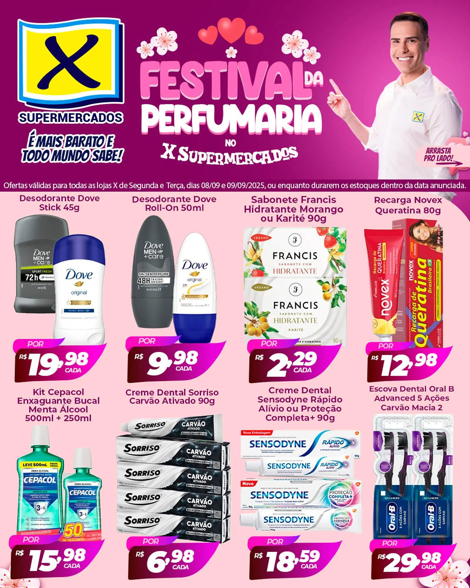 Encarte de Folheto X Supermercados 8 de setembro até 9 de setembro 2025 - Pagina 2
