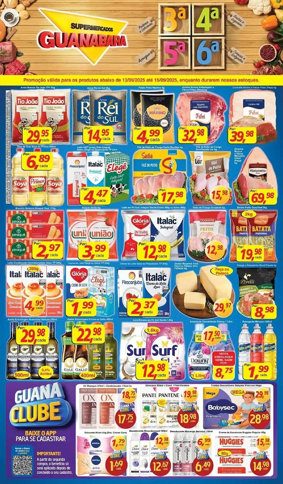 Encarte de Encarte Supermercados Guanabara 13 de setembro até 16 de setembro 2025 - Pagina 12