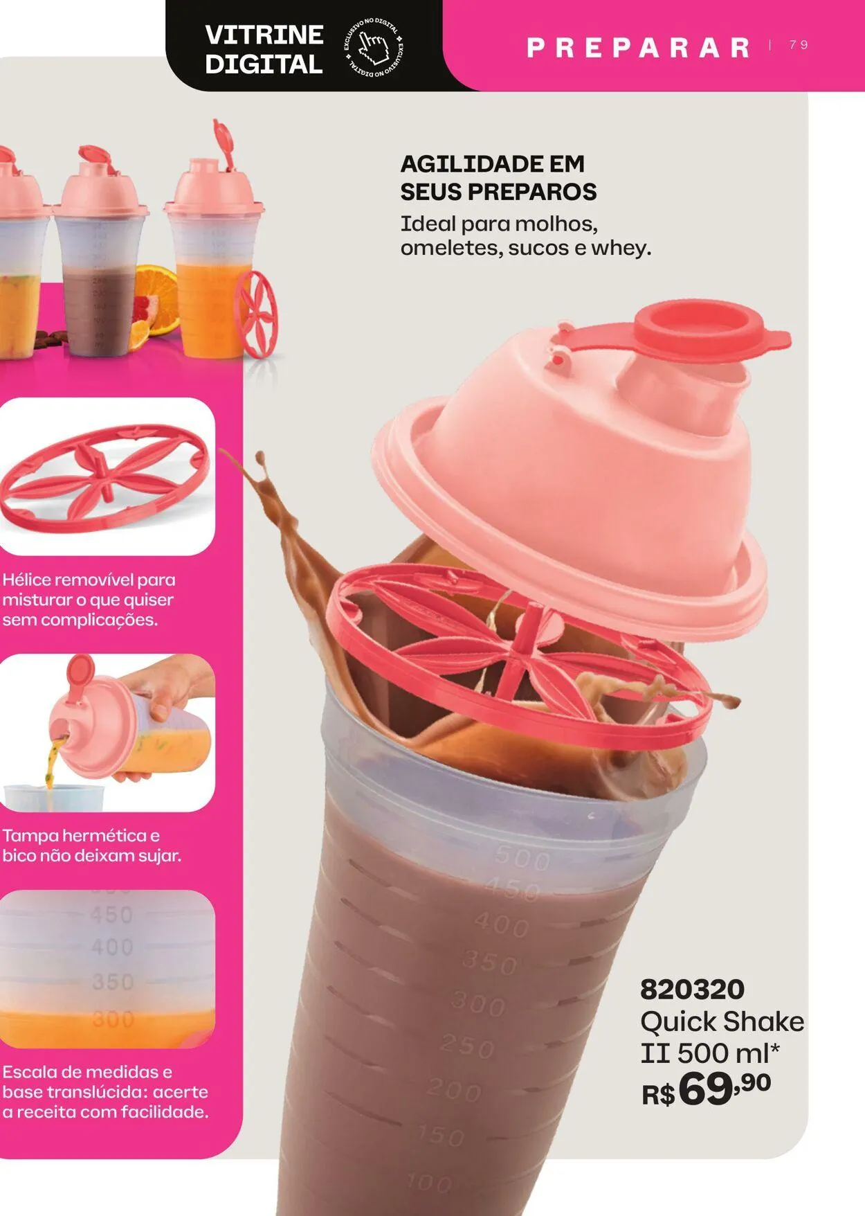 Encarte de Tupperware 1 de maio até 31 de maio 2025 - Pagina 79