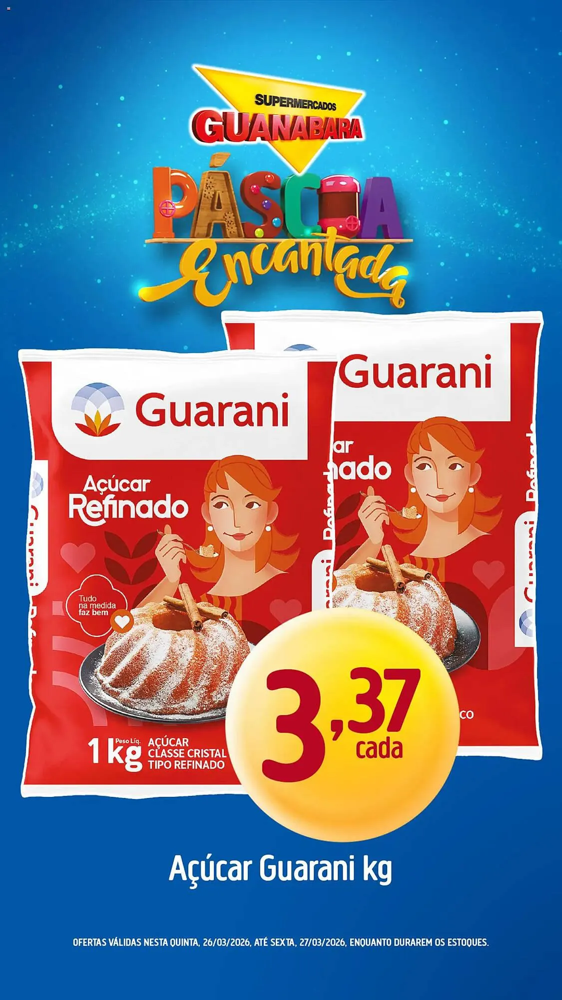 Encarte de Encarte Supermercados Guanabara 26 de março até 27 de março 2026 - Pagina 3