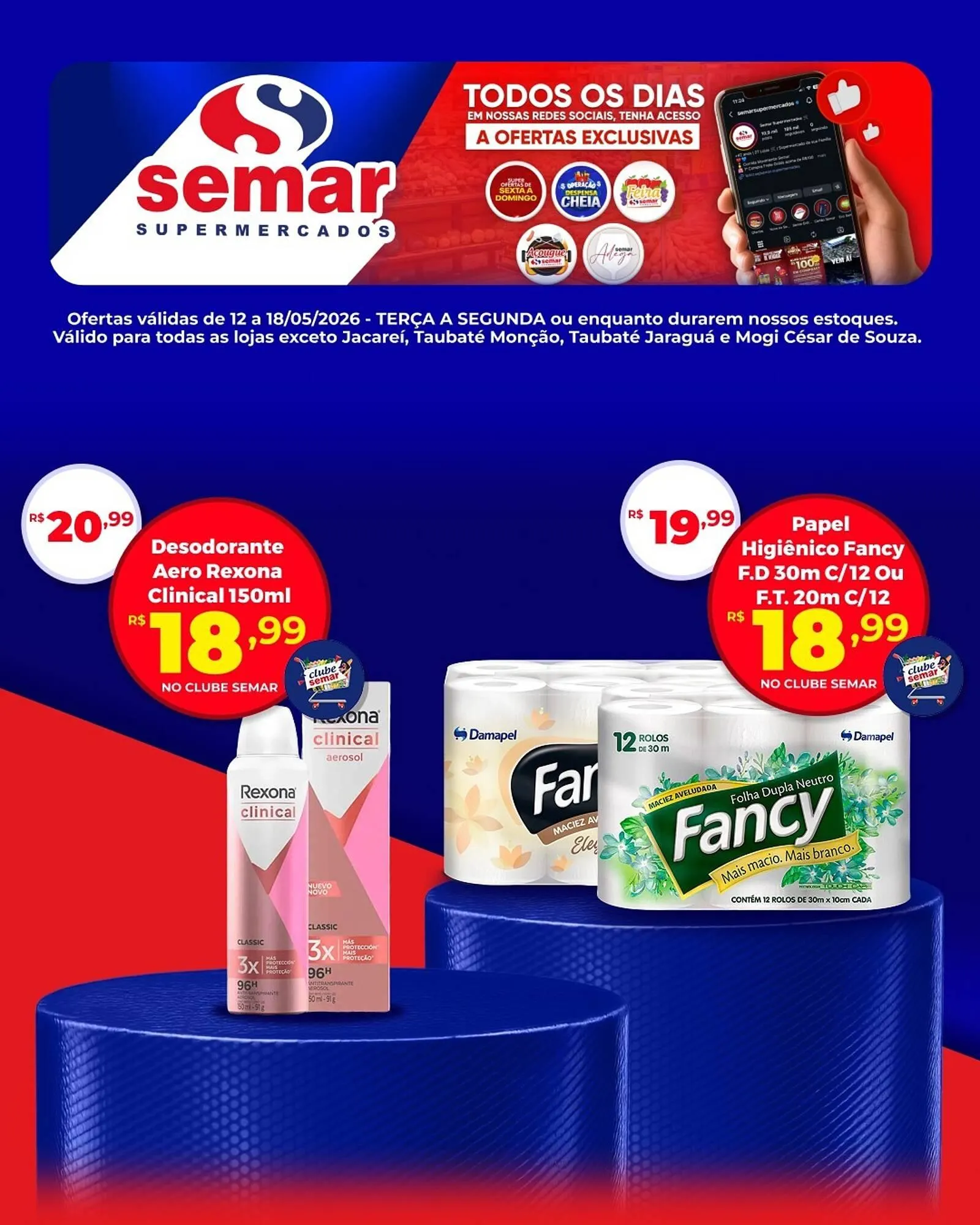 Encarte de Folheto Semar Supermercado 12 de maio até 18 de maio 2026 - Pagina 7