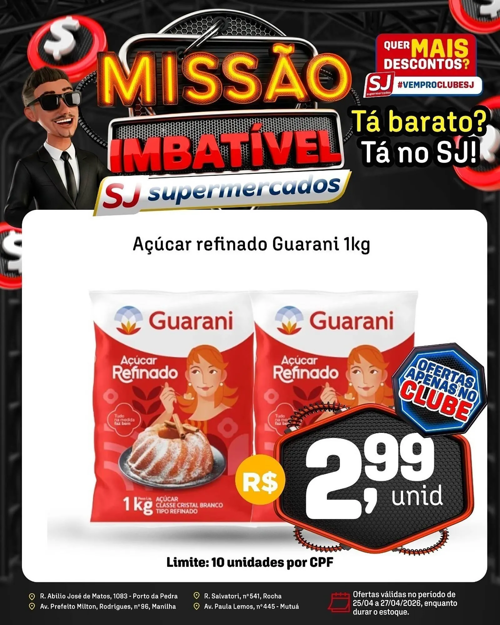 Encarte de Encarte Sj Supermercados 25 de abril até 27 de abril 2026 - Pagina 5