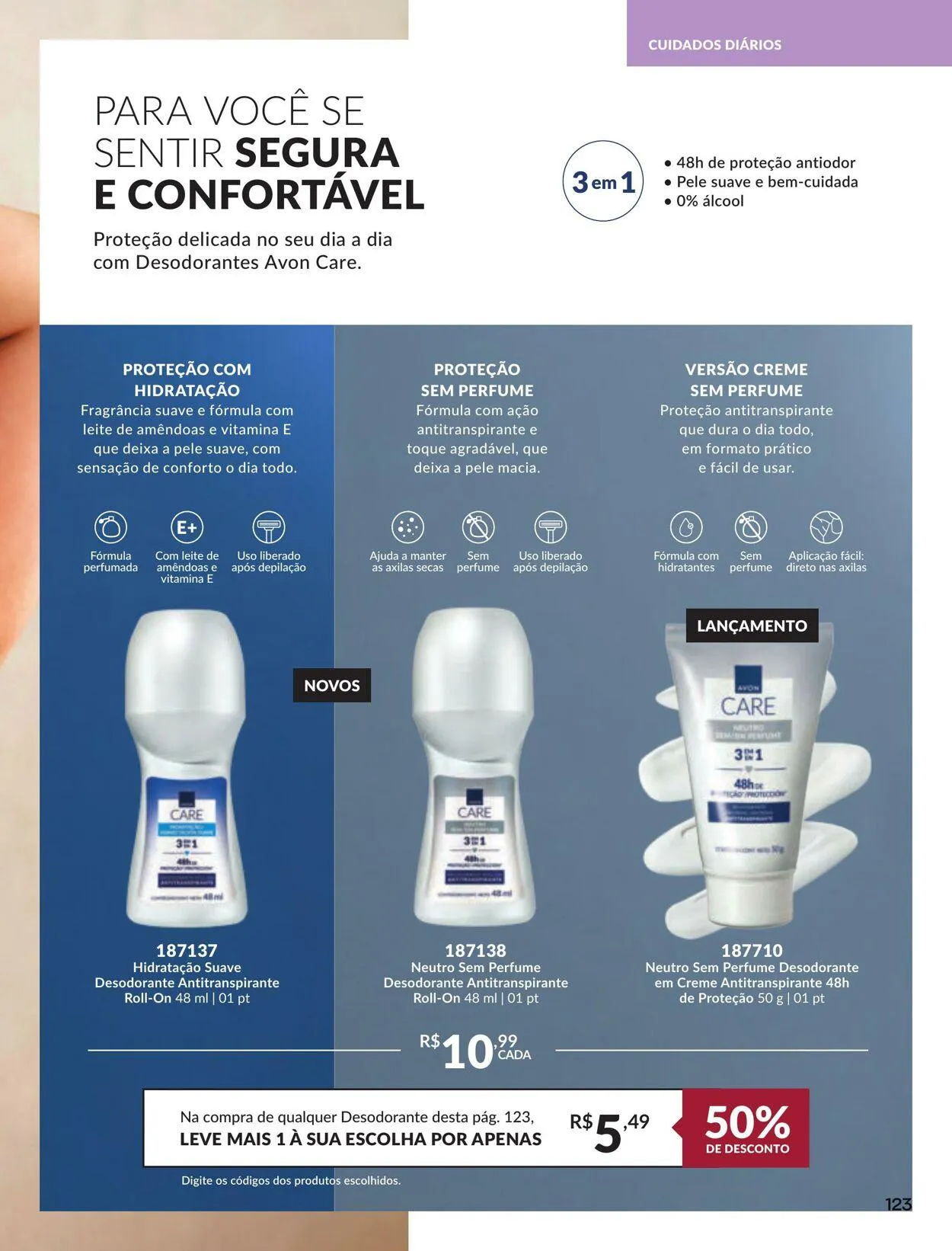 Encarte de Avon 16 de julho até 30 de julho 2025 - Pagina 123